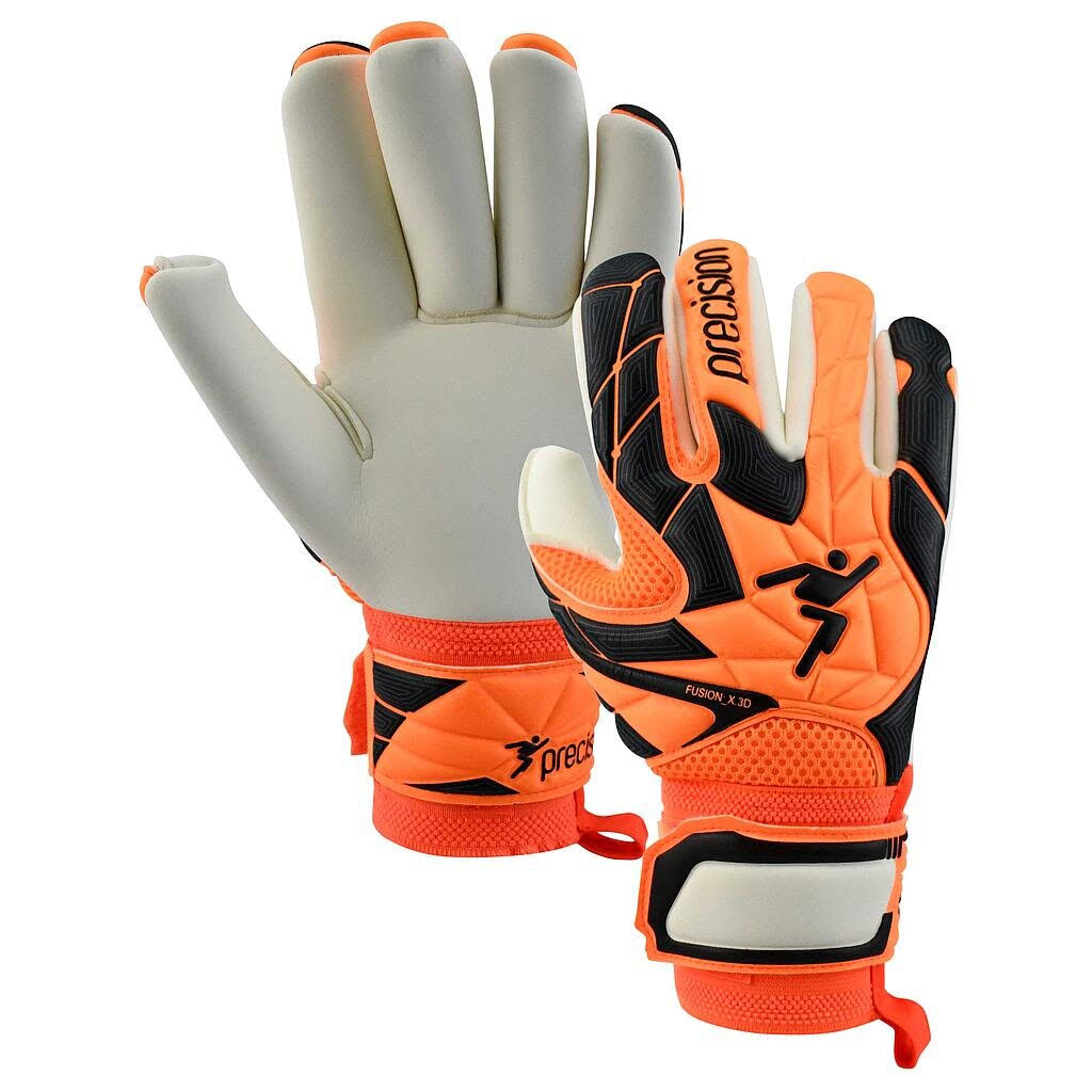Precision Unisex Adult Fusion_X.3D Pro Giga Goalkeeper Gloves Orange