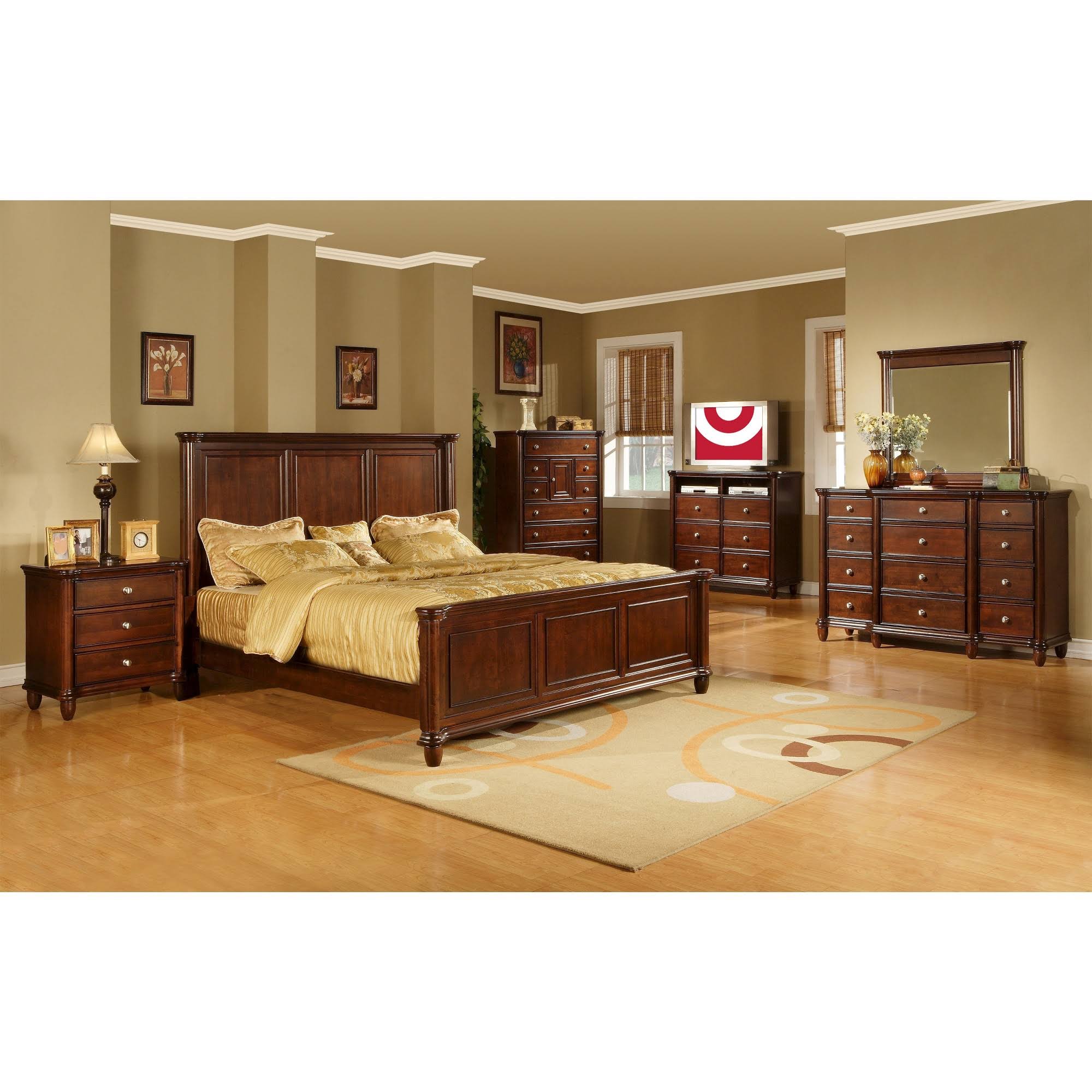 Picket House Furnishings Gavin King Panel Bed WGL03