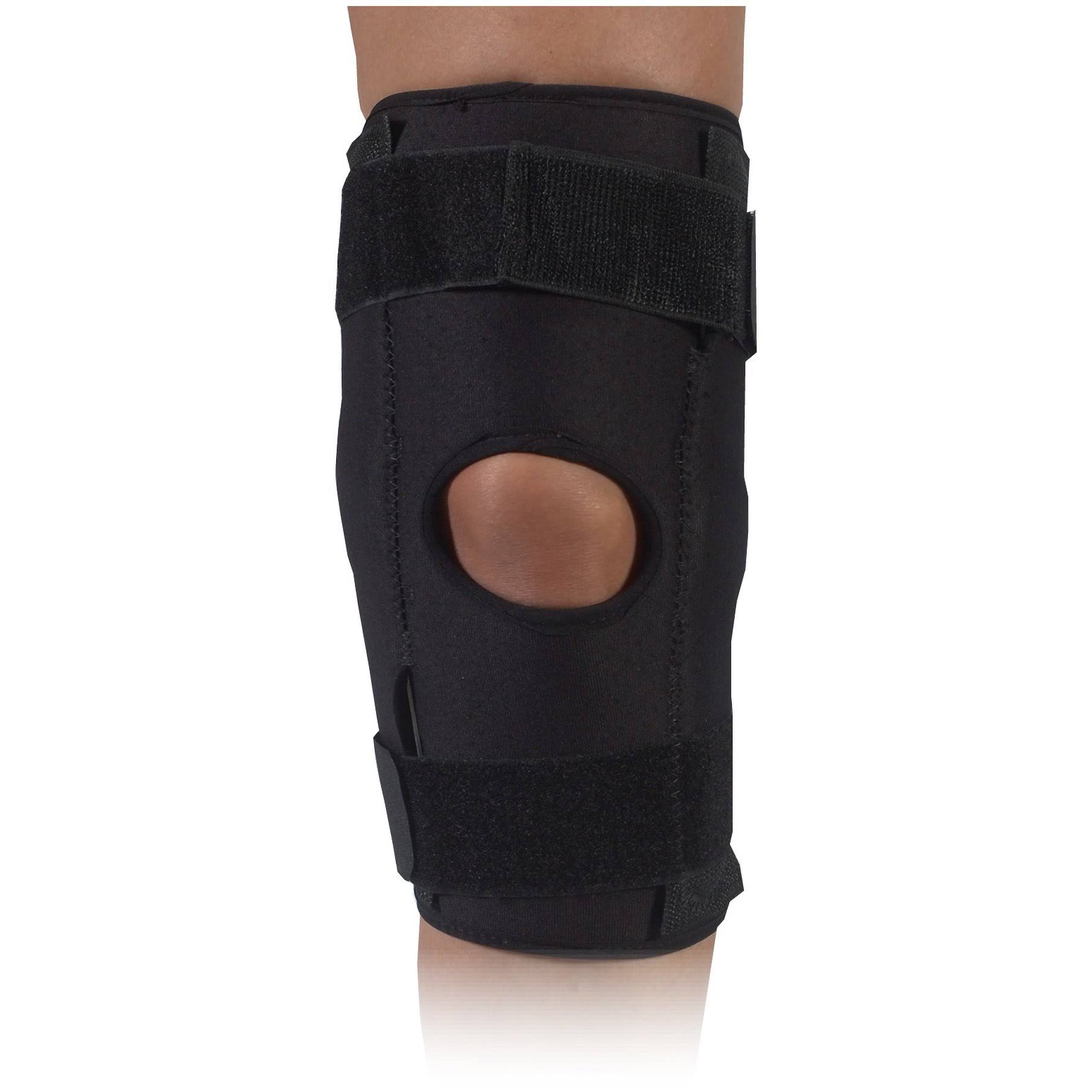 X2 Neoprene Hinged Knee Support Black Extra Large PO197672 WGL03
