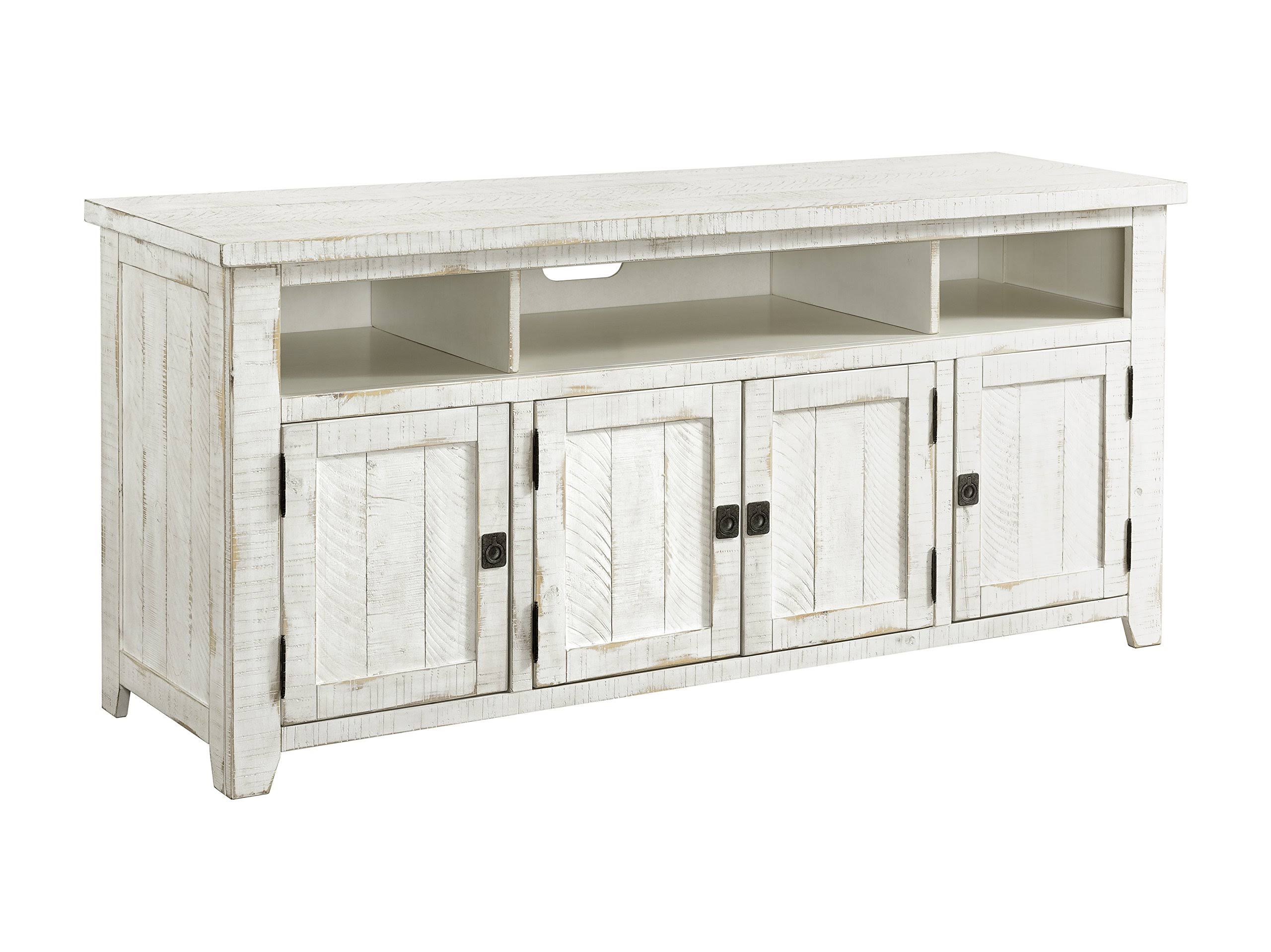 Martin Svensson Home Nantucket 65 in. TV Stand Antique White WGL03
