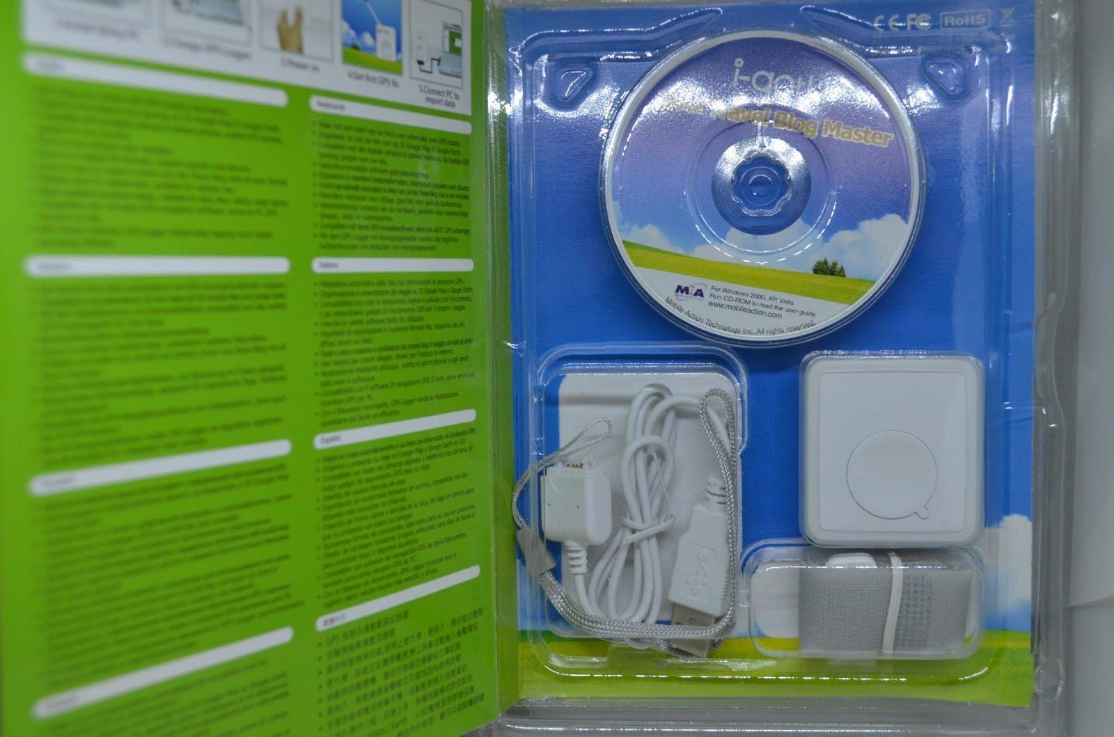 igotU GT600 USB GPS Data Logger, with Motion Detector WGL03