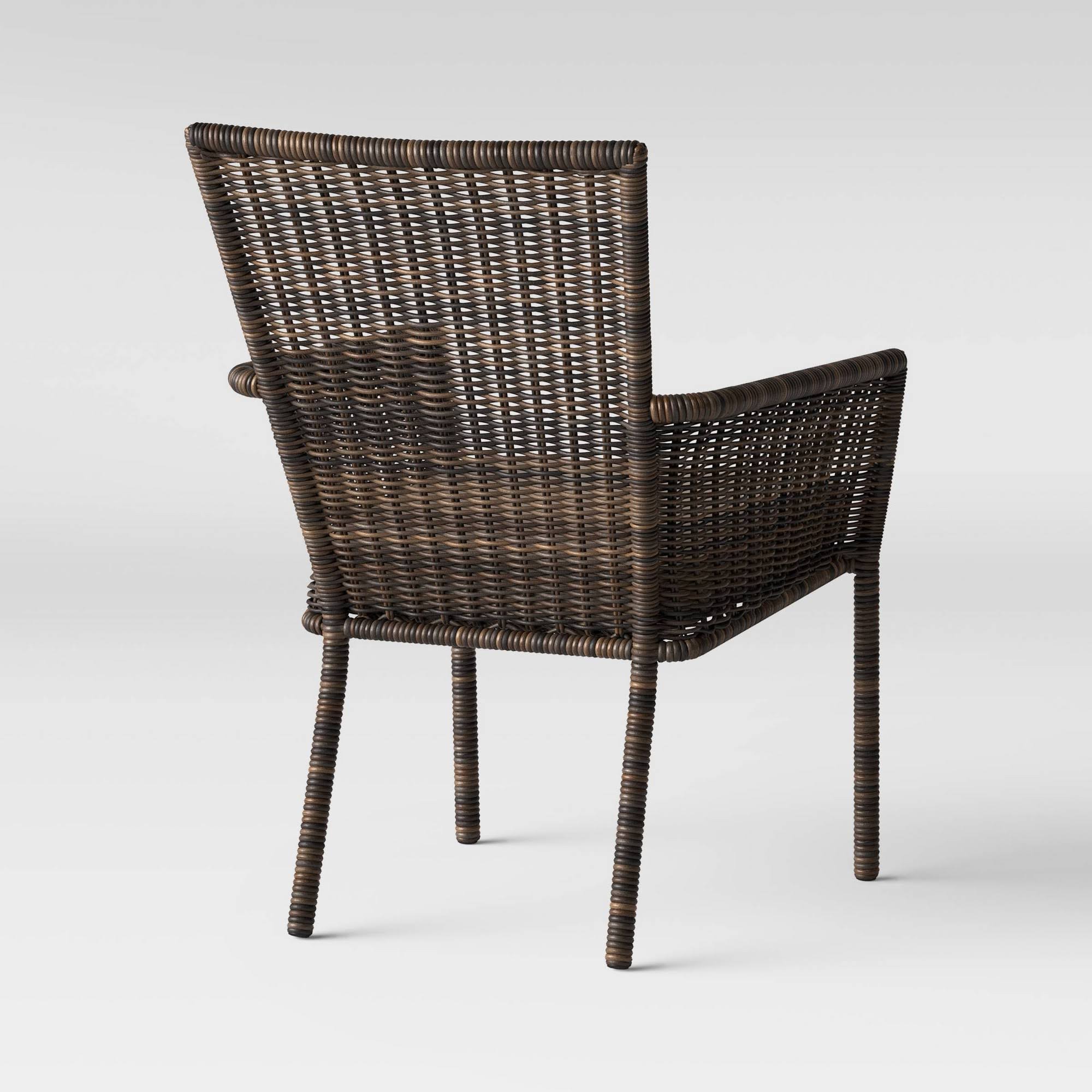 Monroe 6pk Patio Dining Chair Tan Threshold WGL03