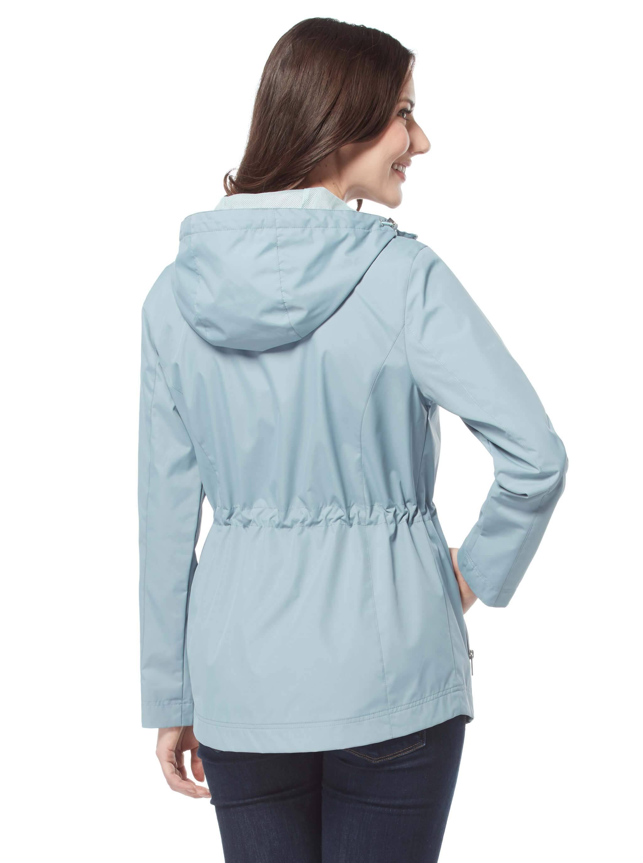 Free Country Women&s New Day Radiance Anorak Rain Jacket (Size M) WGL03