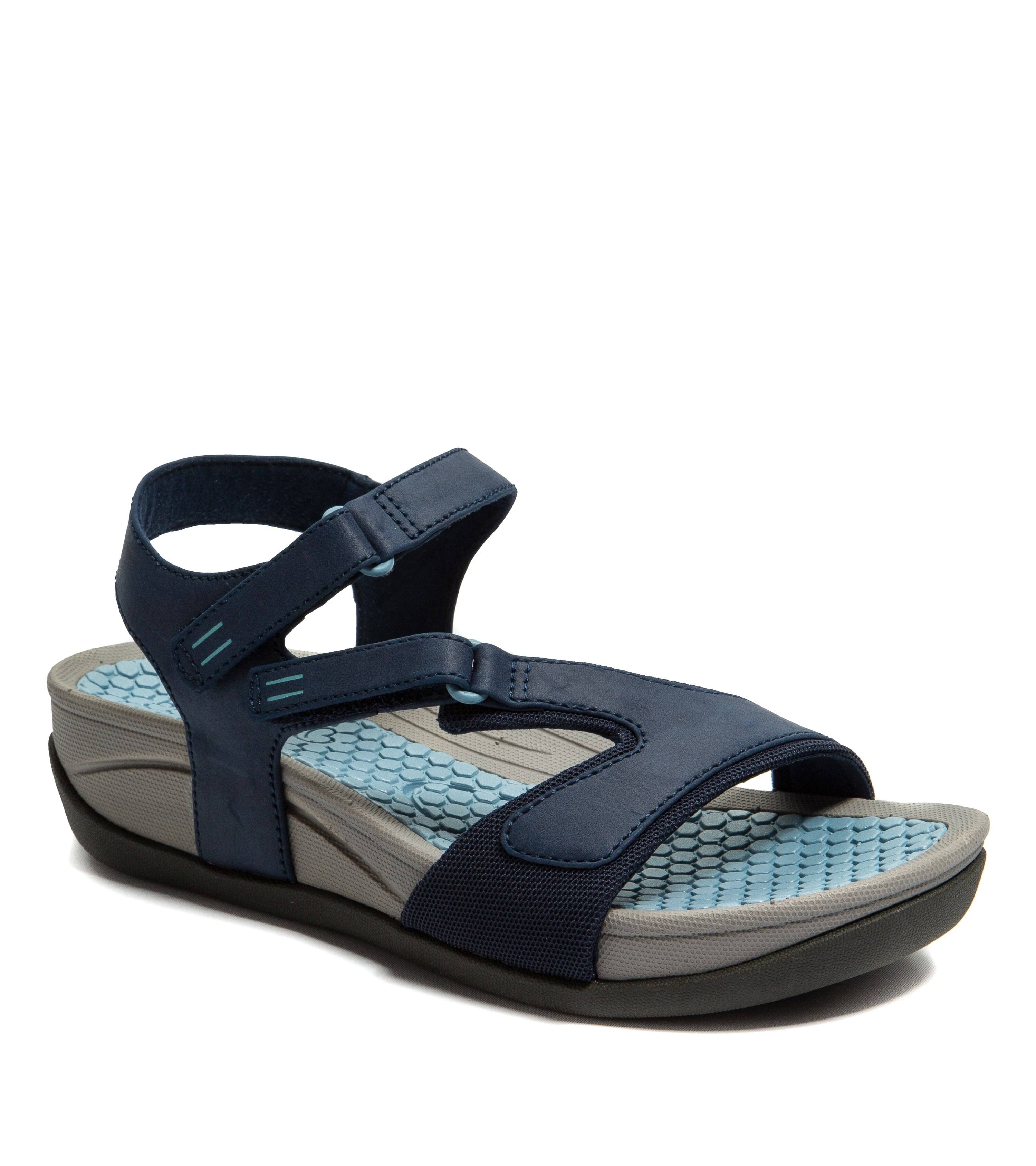 Baretraps Navy Deanna Sandals - WGL-03