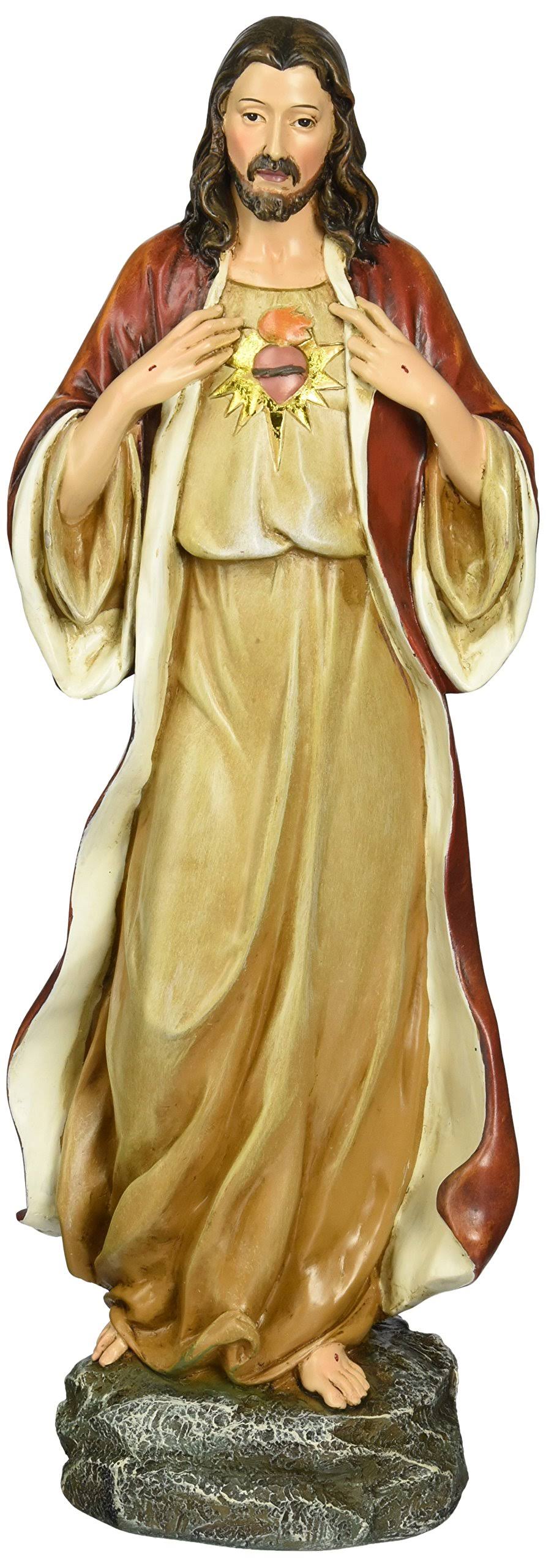 Renaissance Sacred Heart of Jesus Figurine - WGL-03