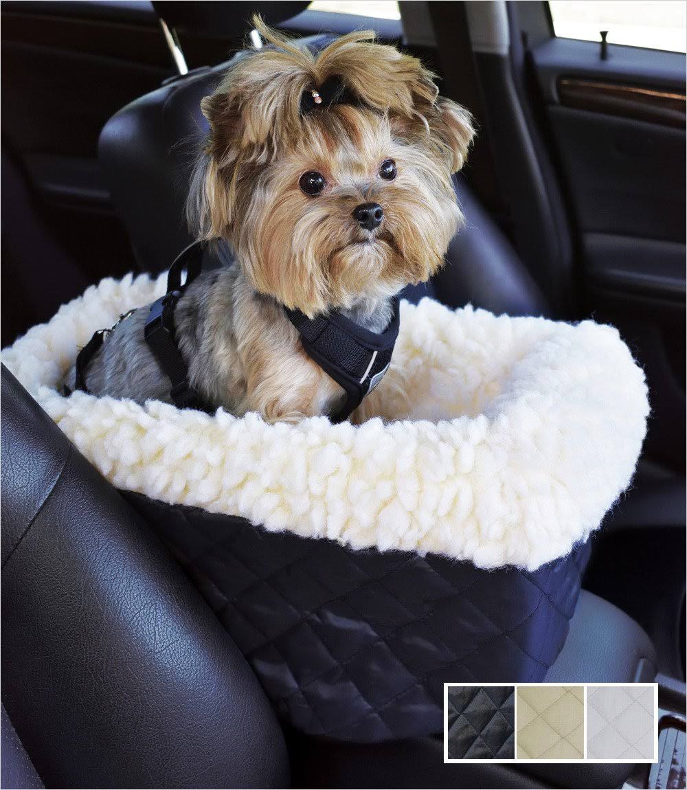 Snoozer Black Pet Car Seat Console Lookout, Large WGL03