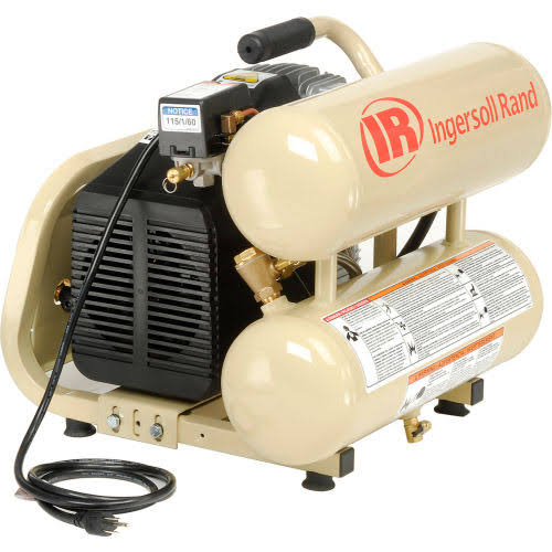 Ingersoll Rand P1IU-A9, Portable Electric Air Compressor, 1 HP, 4 ...