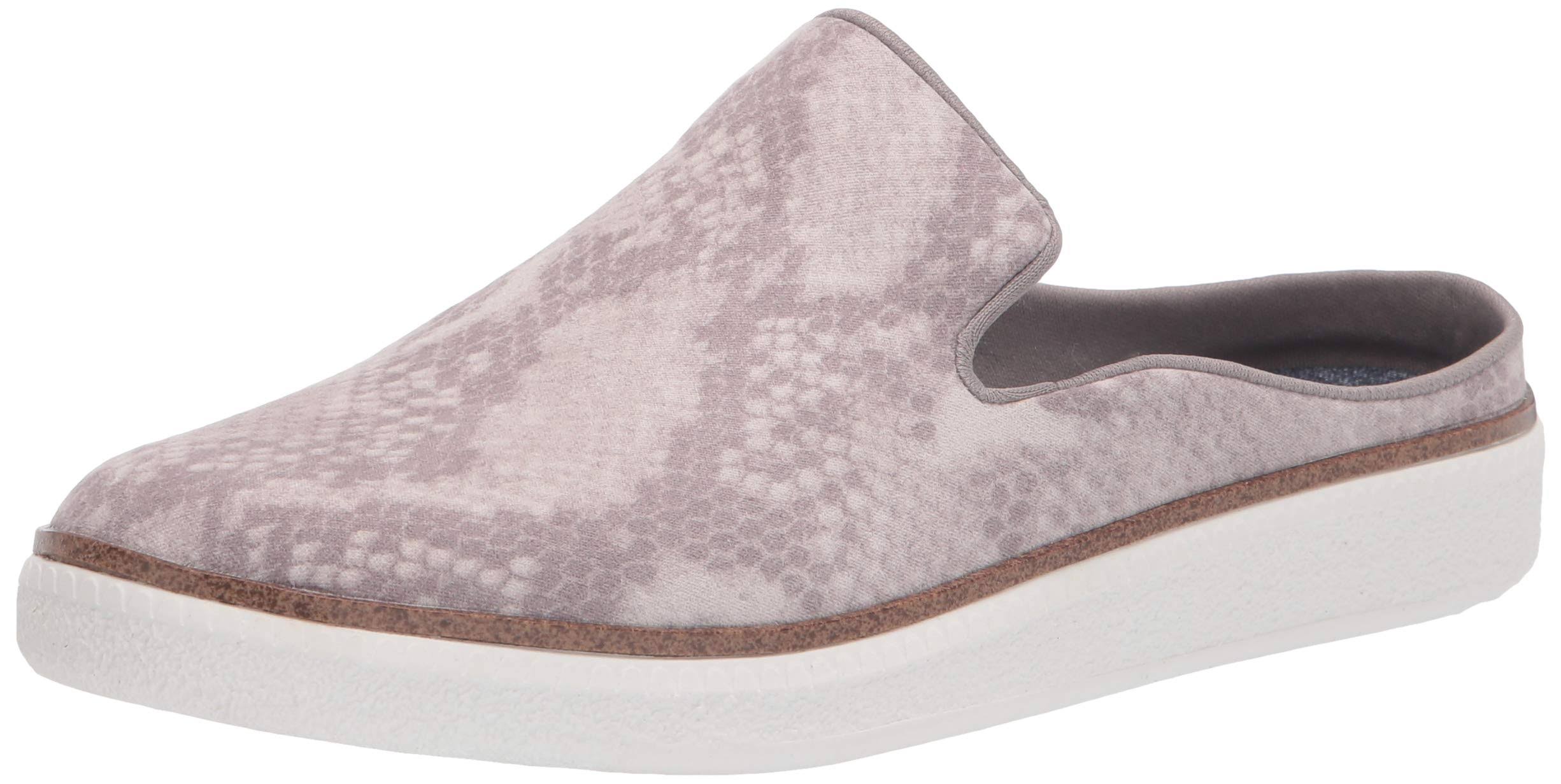 Dr. Scholl&s Women&s Sink in Mules Soft Grey Snake WGL03