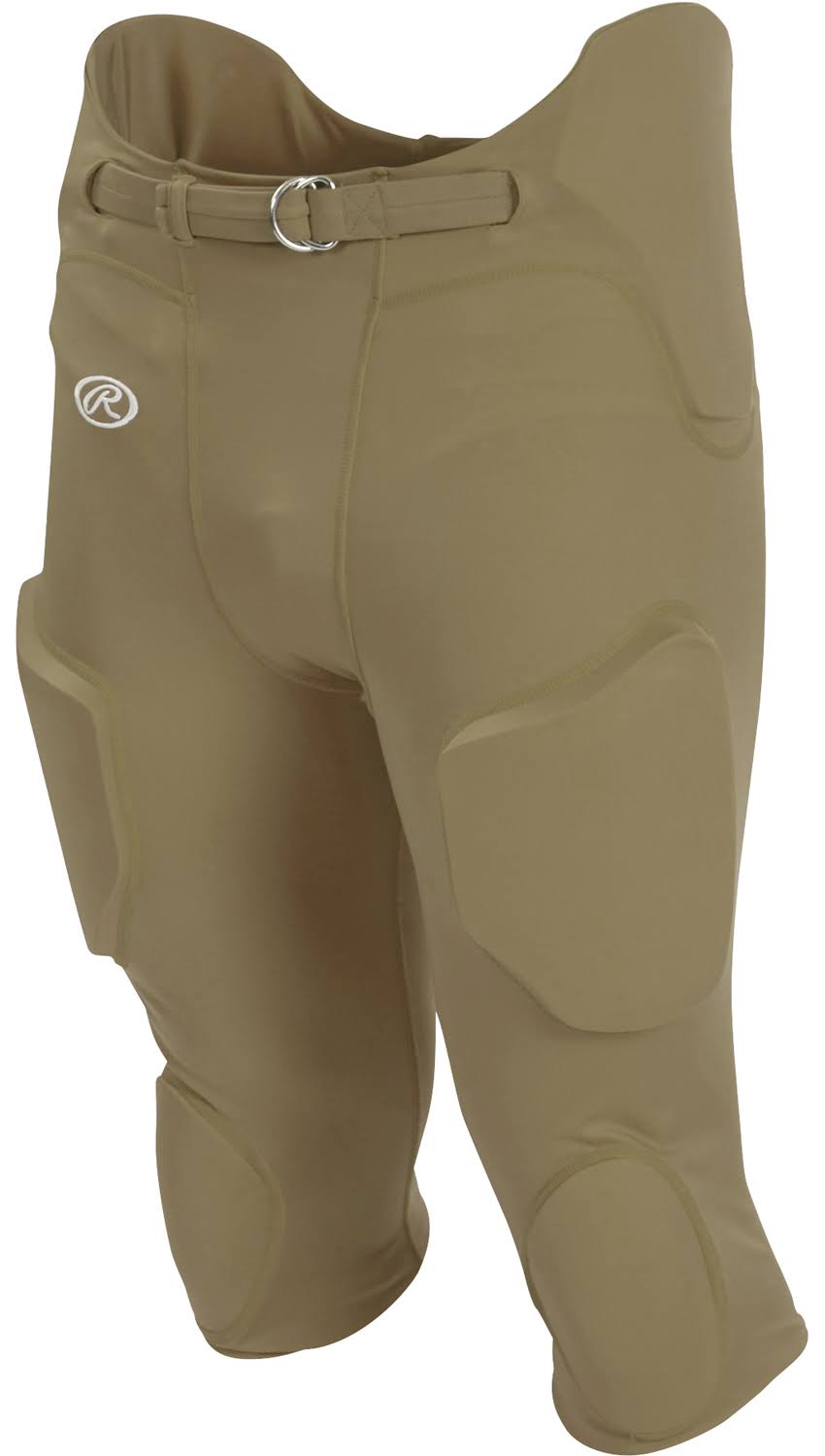 Rawlings Adult Lightweight Integrated Football Pants Vegas Gold