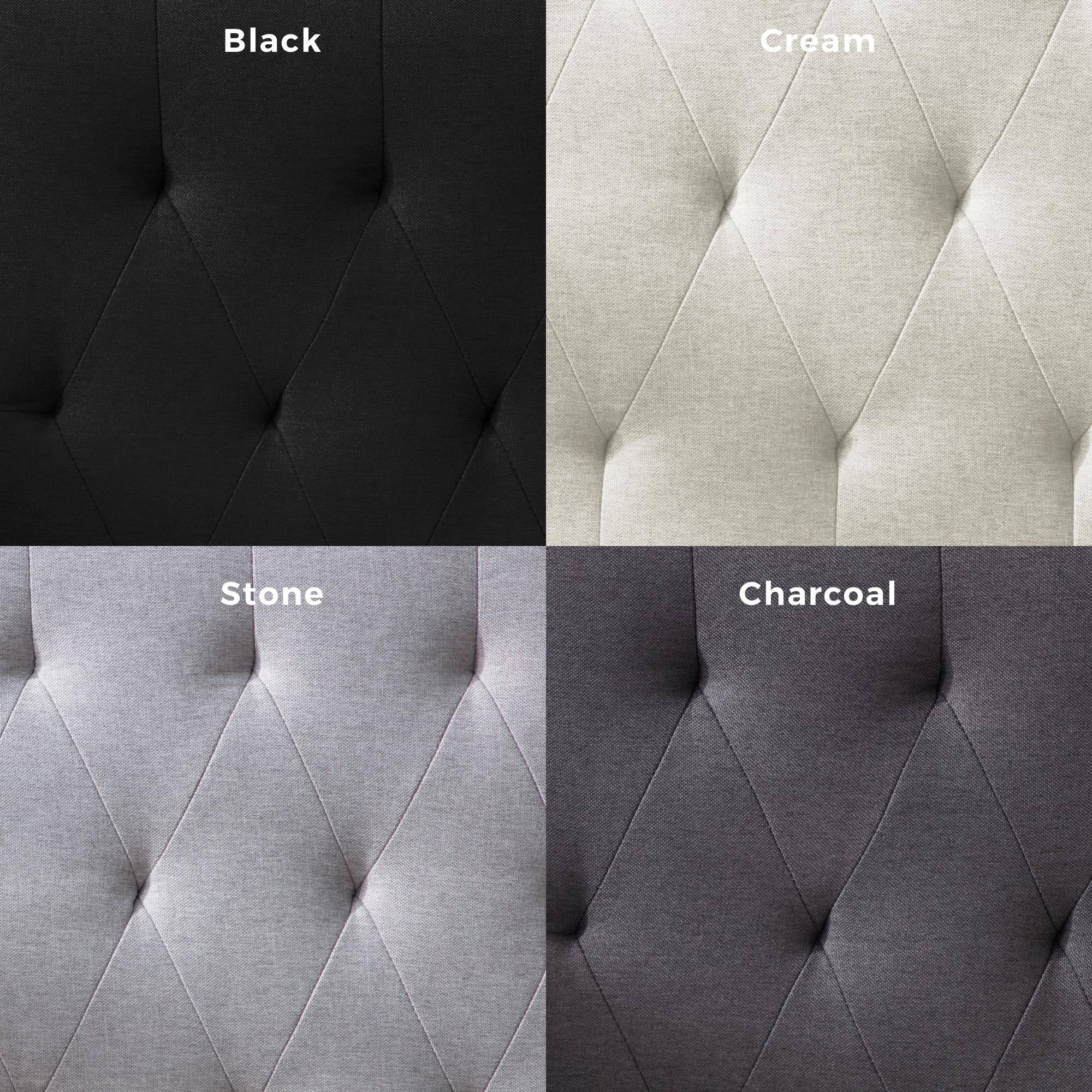 Brookside Anna Upholstered Storage Bed with Drawers Stone King WGL03