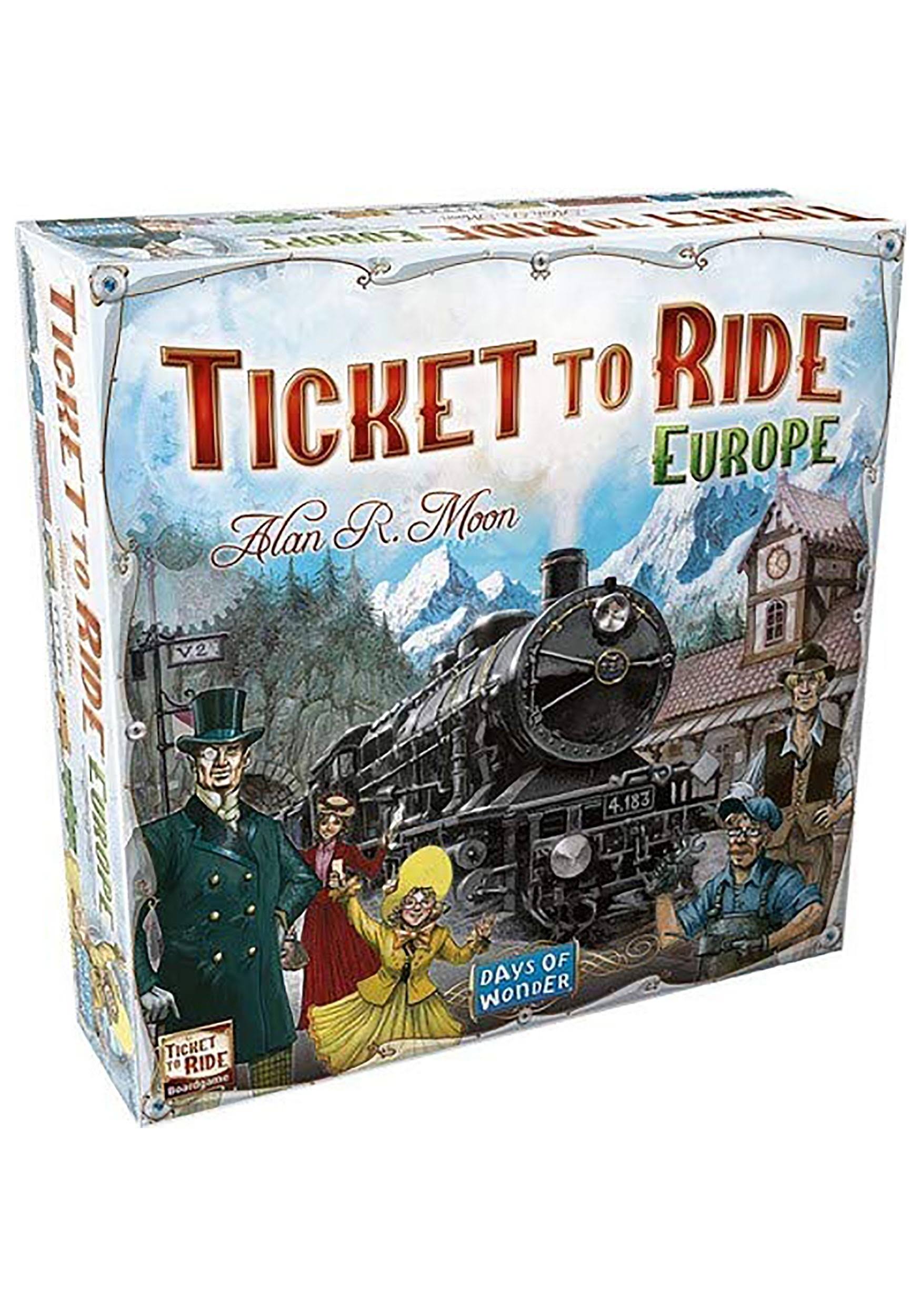 Days of Wonder Ticket to Ride Europe Board Game - customprintedsigns