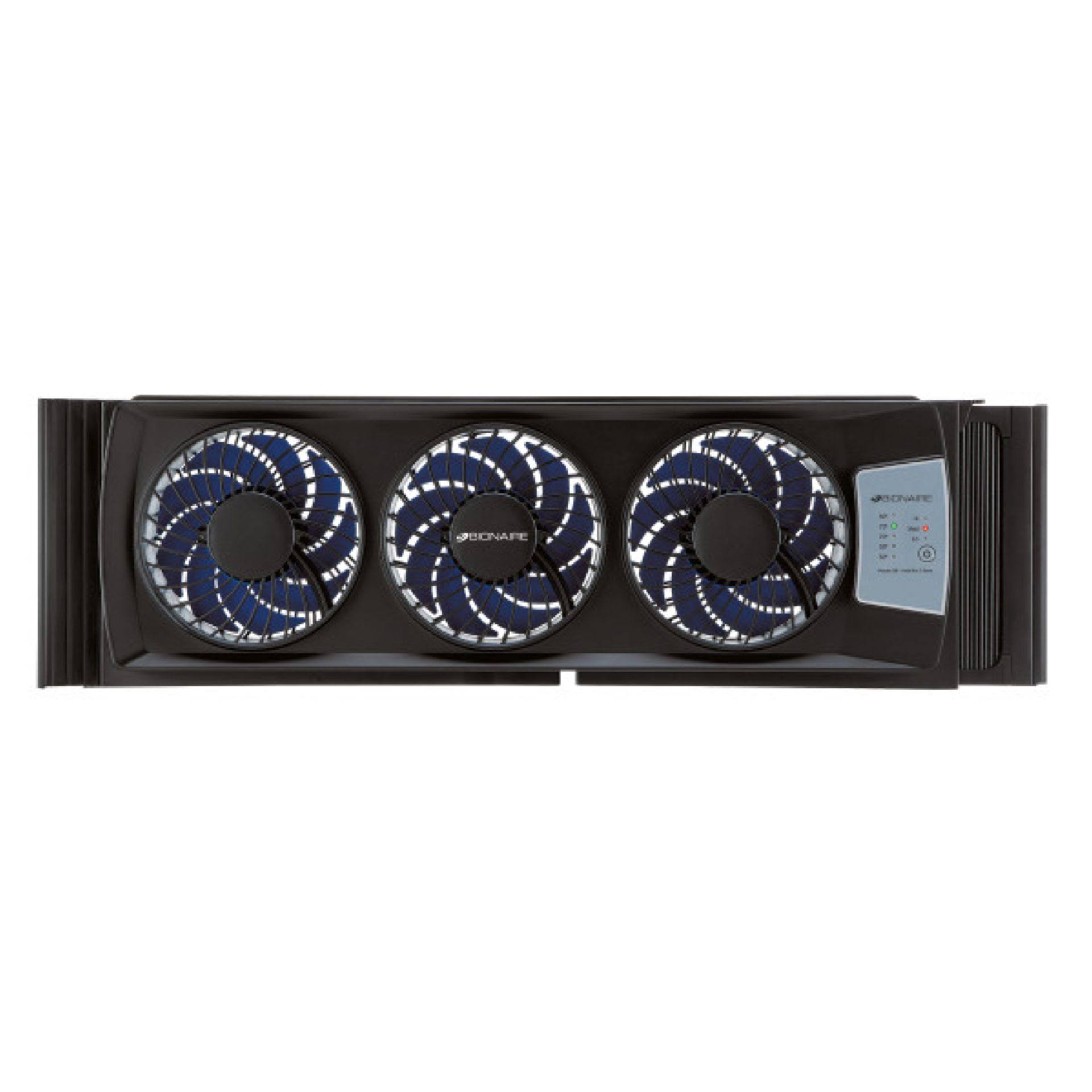 Bionaire BWF0522EBU Thin Window Fan with Comfort Control Thermostat