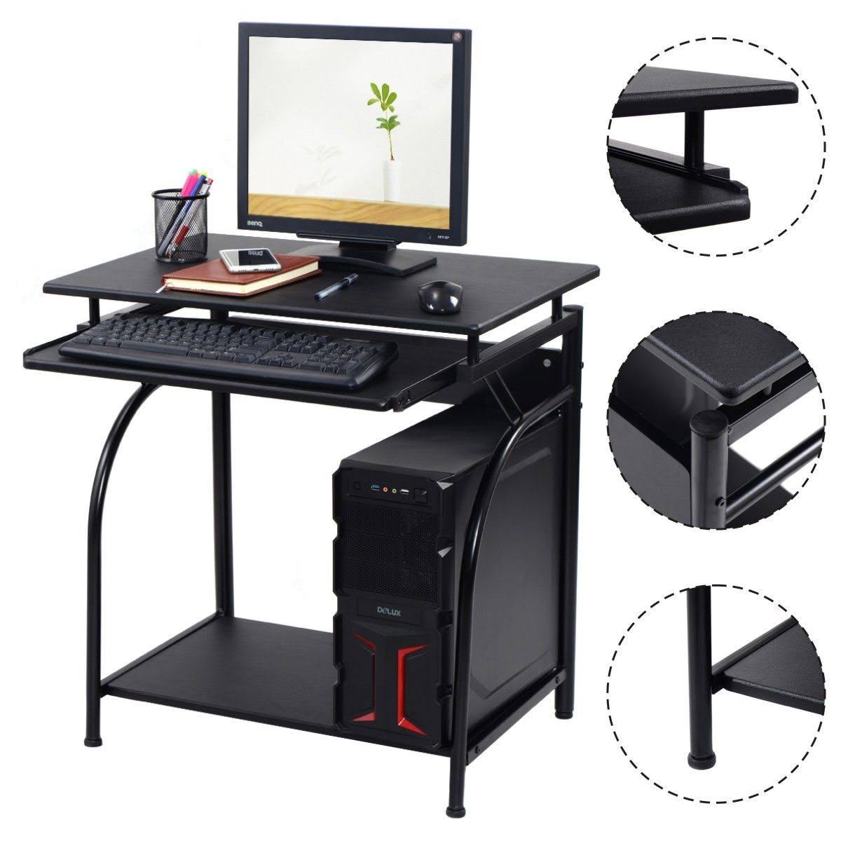 Costway Computer Desk PC Laptop Writing Table Workstation Home Office