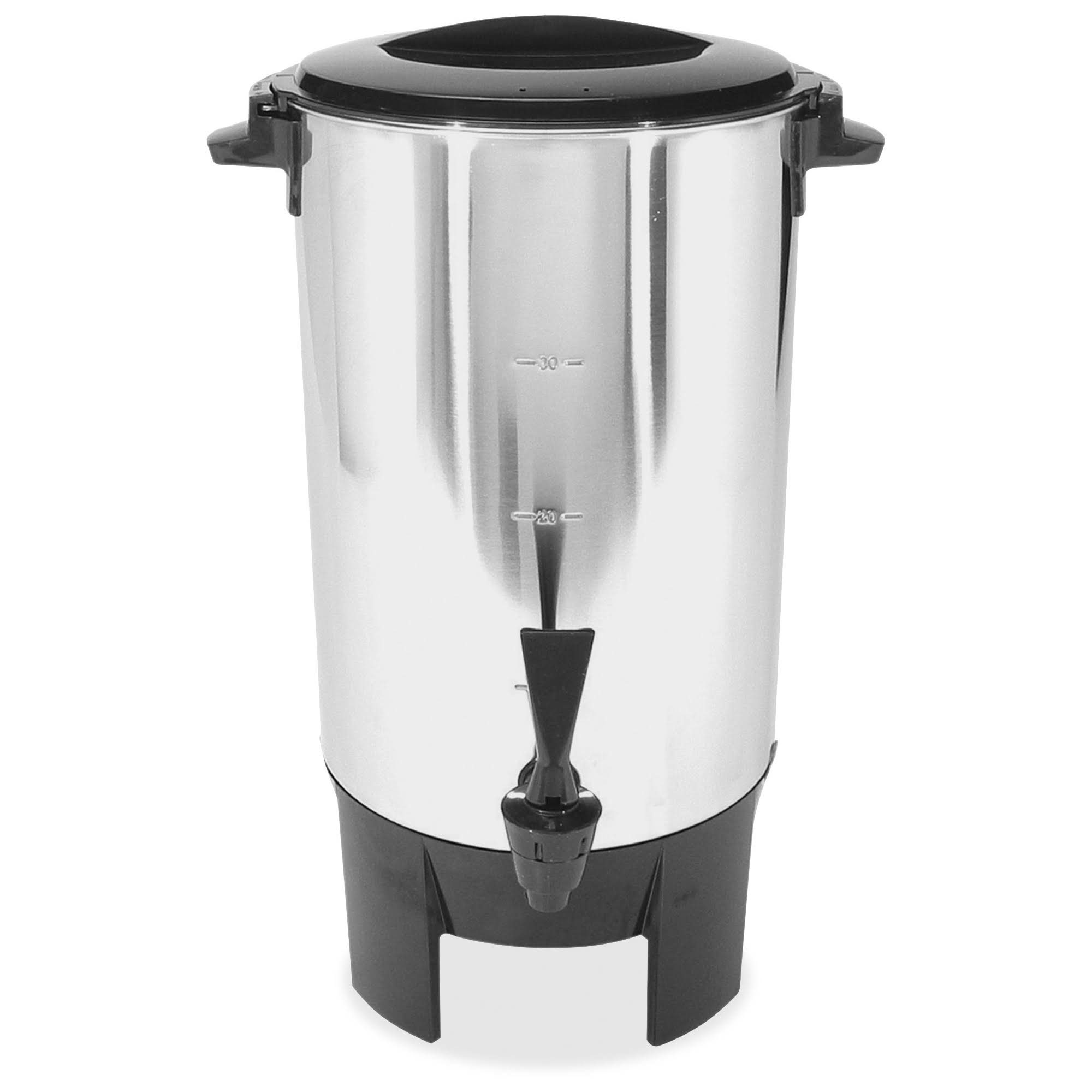 Coffee Pro 30Cup Percolating Coffee Urn, Stainless Steel WGL03