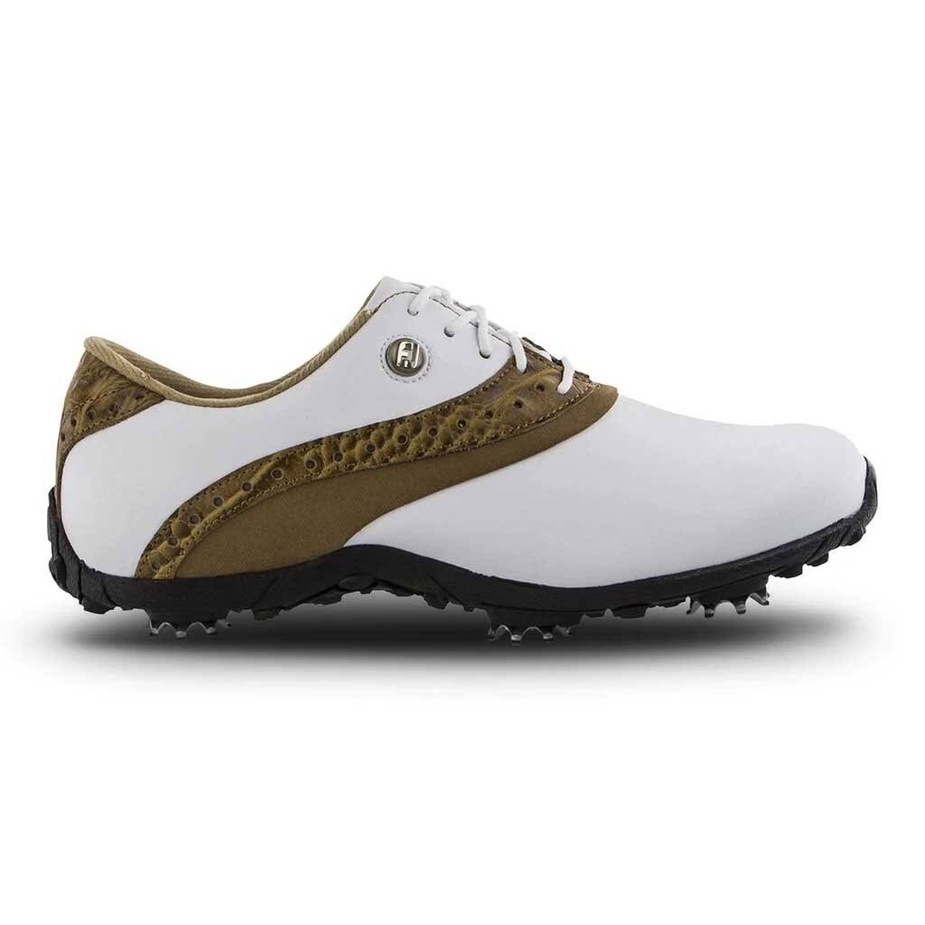 FootJoy Women&s LoPro Golf Shoes, White WGL03