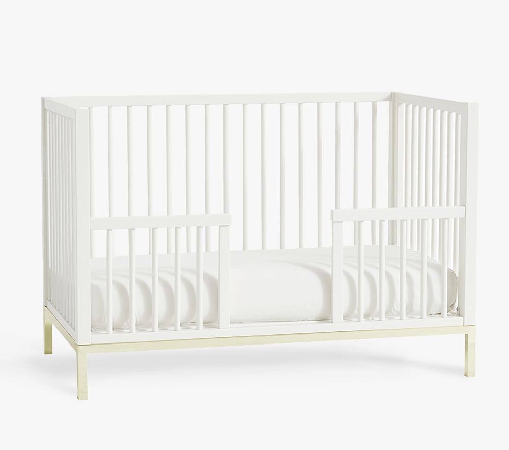 Flynn Toddler Bed Conversion Kit, Simply White Toddler Beds Baby