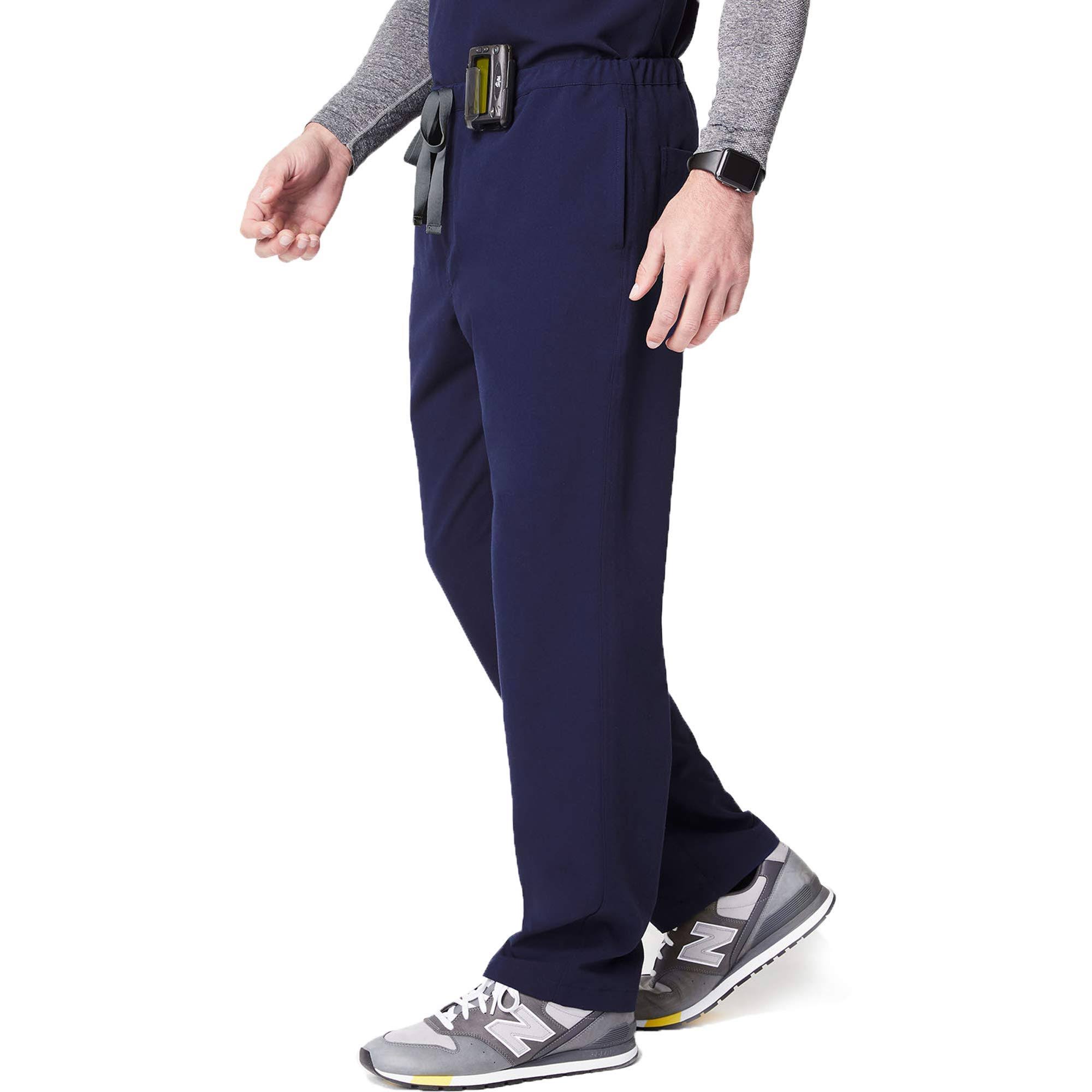 Figs Mens Navy Pisco Basic Scrub Pants WGL03