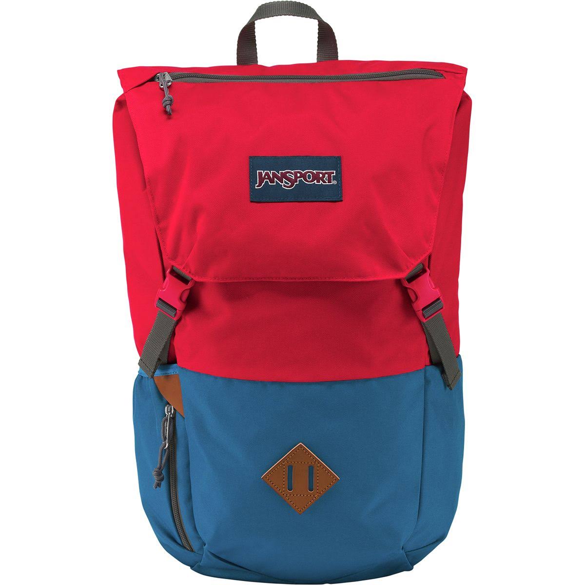 Jansport Pike Backpack Slalom Red/Mykonos Blue WGL03