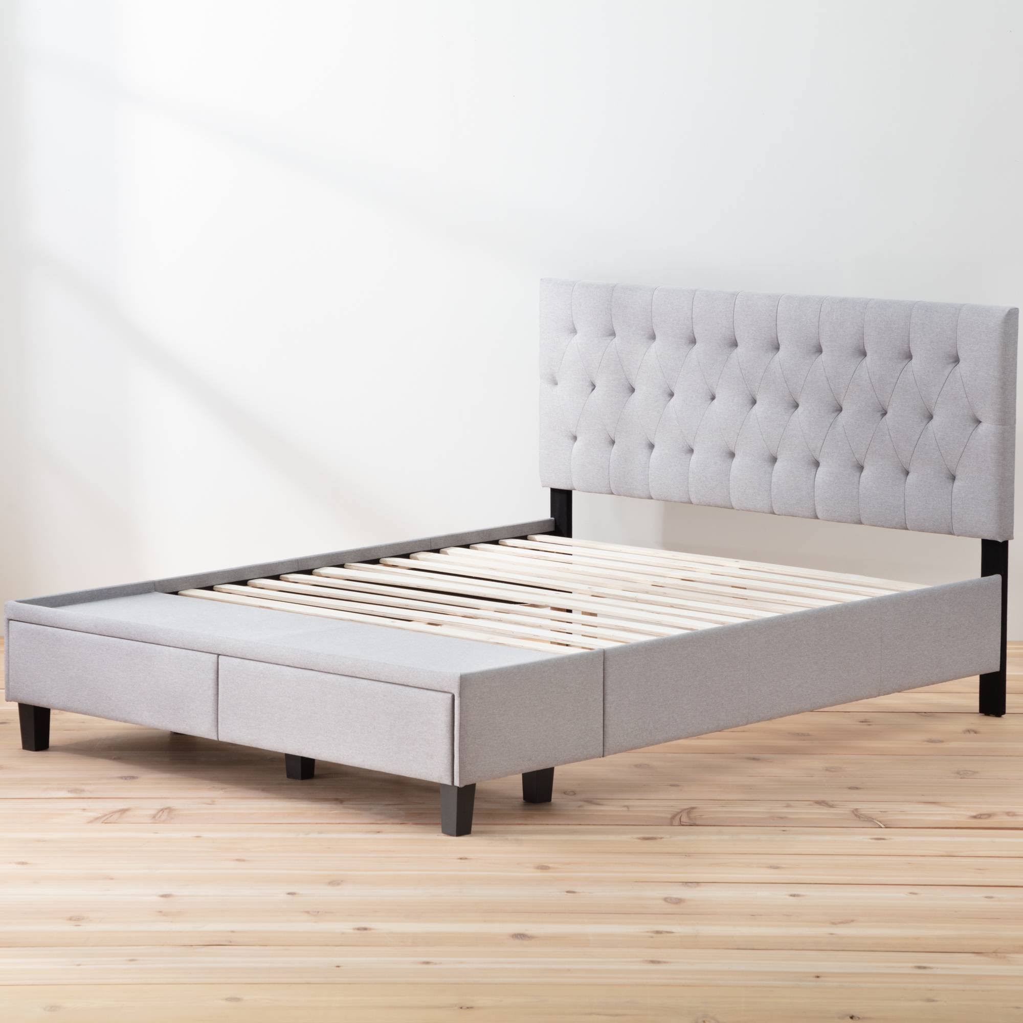 Brookside Anna Upholstered Storage Bed with Drawers Stone King WGL03