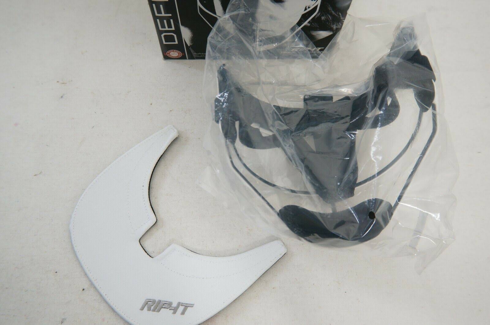 RIPIT Defense Pro Softball Fielder&s Mask White / Youth WGL03