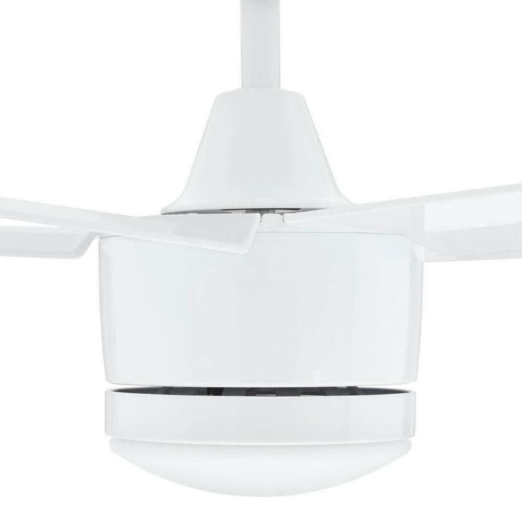 Ceiling Fan Merwry 48in Integrated LED Indoor White Light Kit Remote