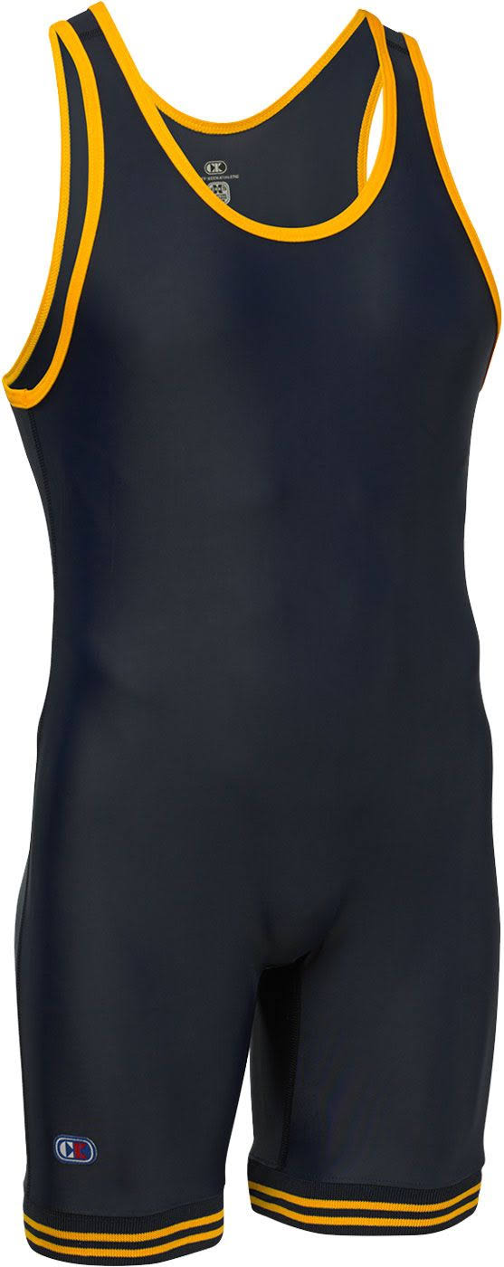 Cliff Keen The Collegiate Compression Gear Wrestling Singlet, Xxxl