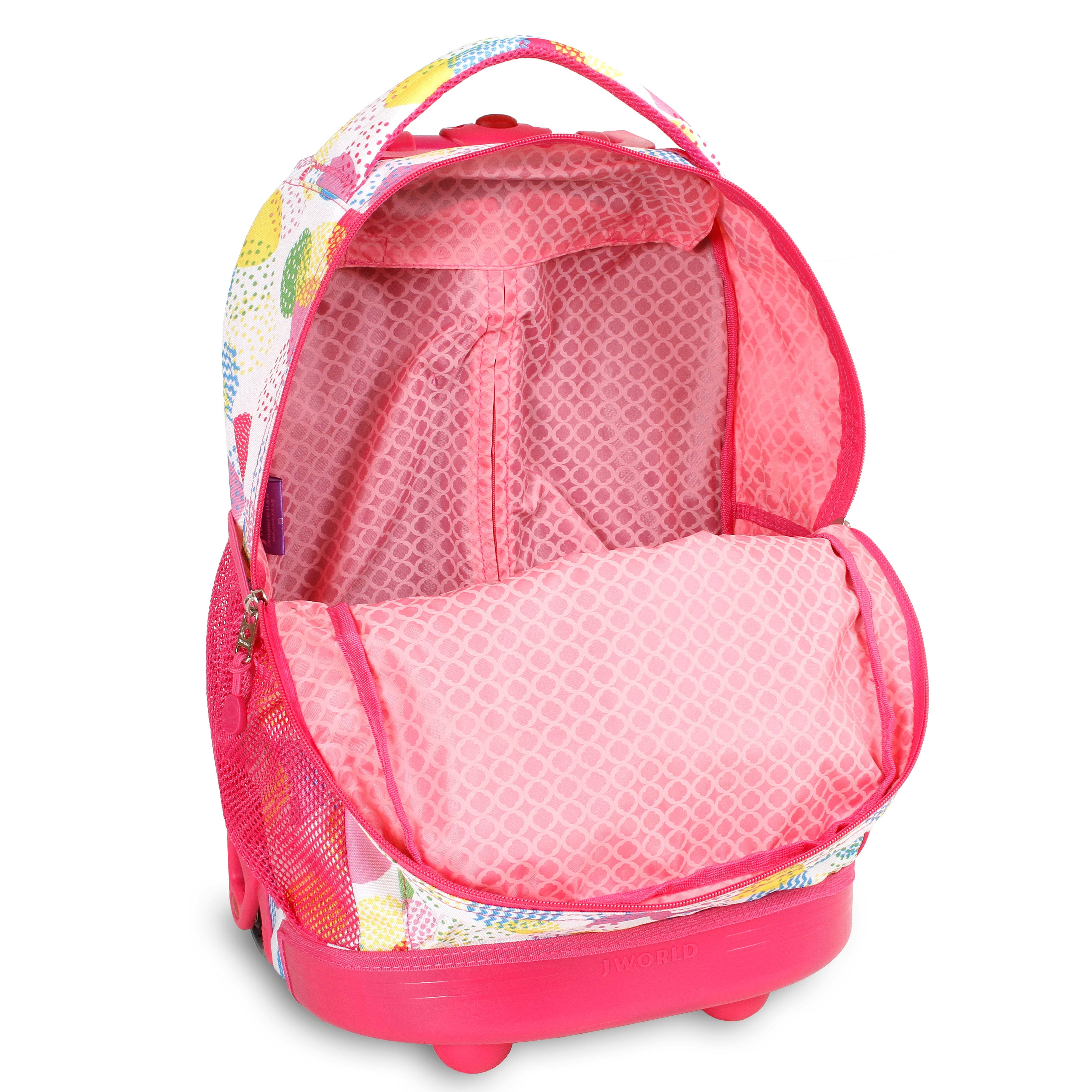 J World Sunny Speckle Rolling Backpack WGL03