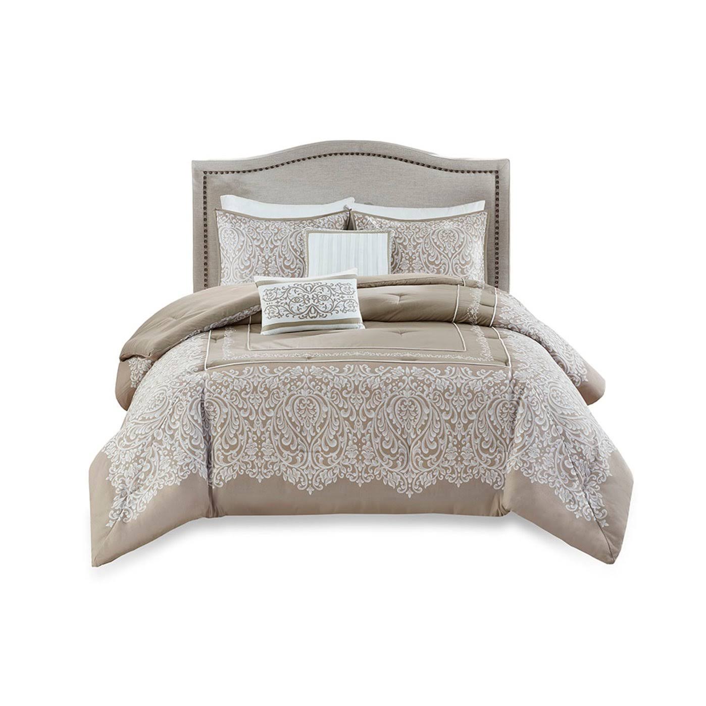 Henrietta 5 Piece Cotton Jacquard Comforter Set Full/Queen MP107176