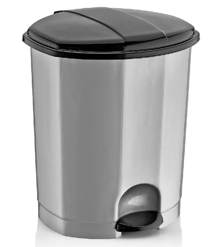 Superio Step-On Trash Can.50 L/13 gal. - WGL-03