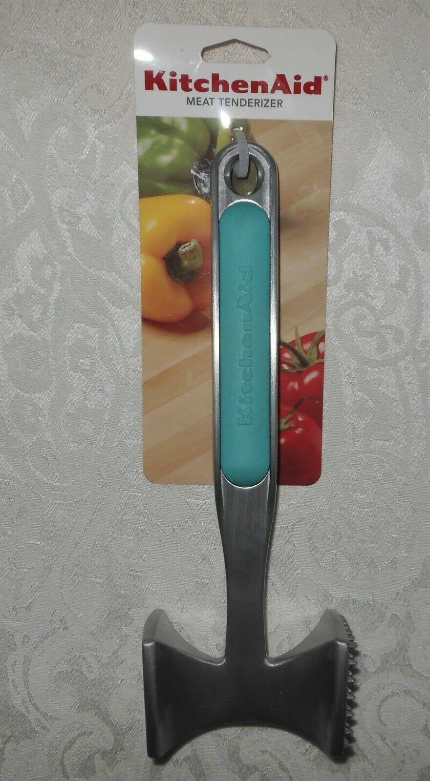 KitchenAid Meat Tenderizer Silicone Handle KC119OHAQA Aqua Sky Nwt WGL03