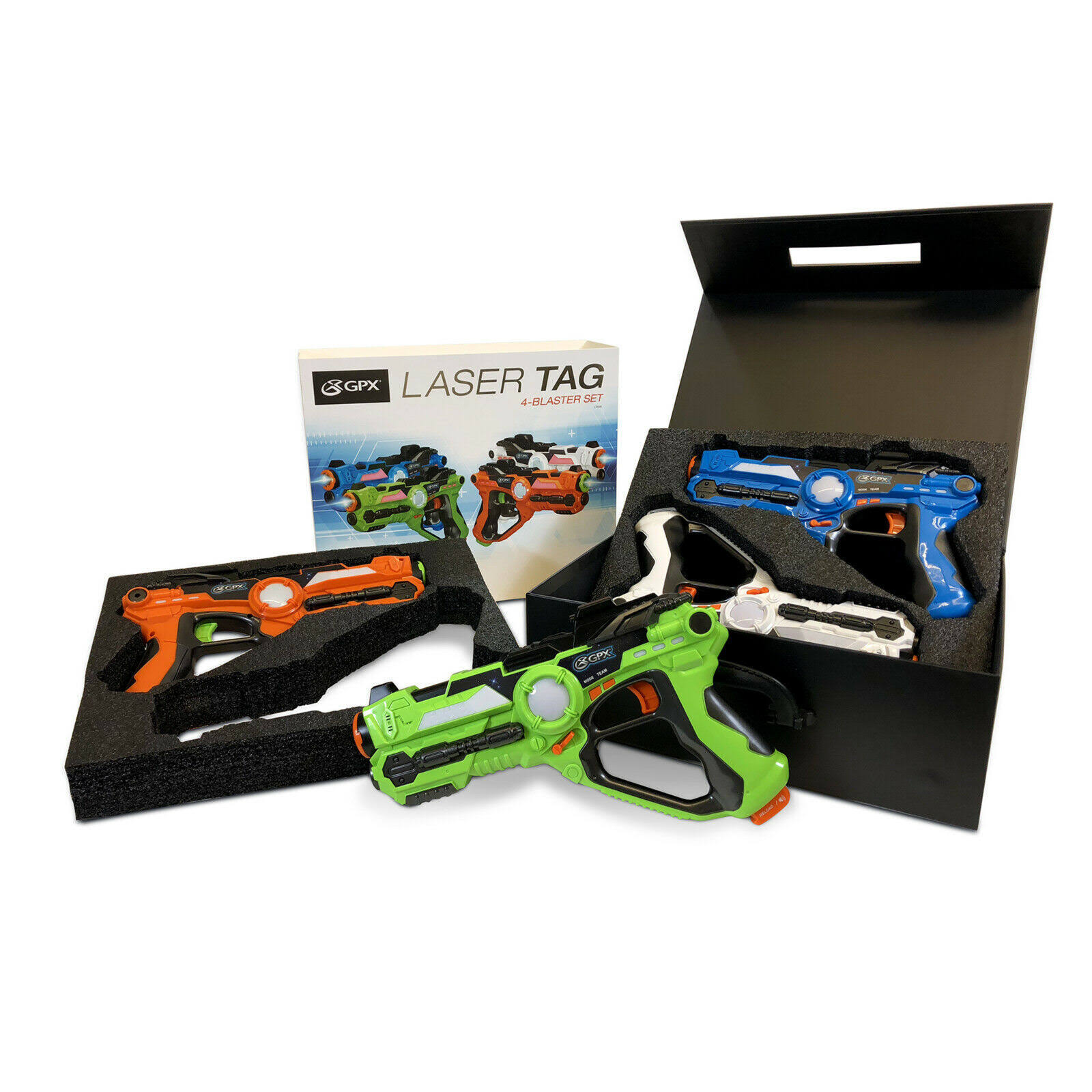 gpx laser tag 4 blaster set