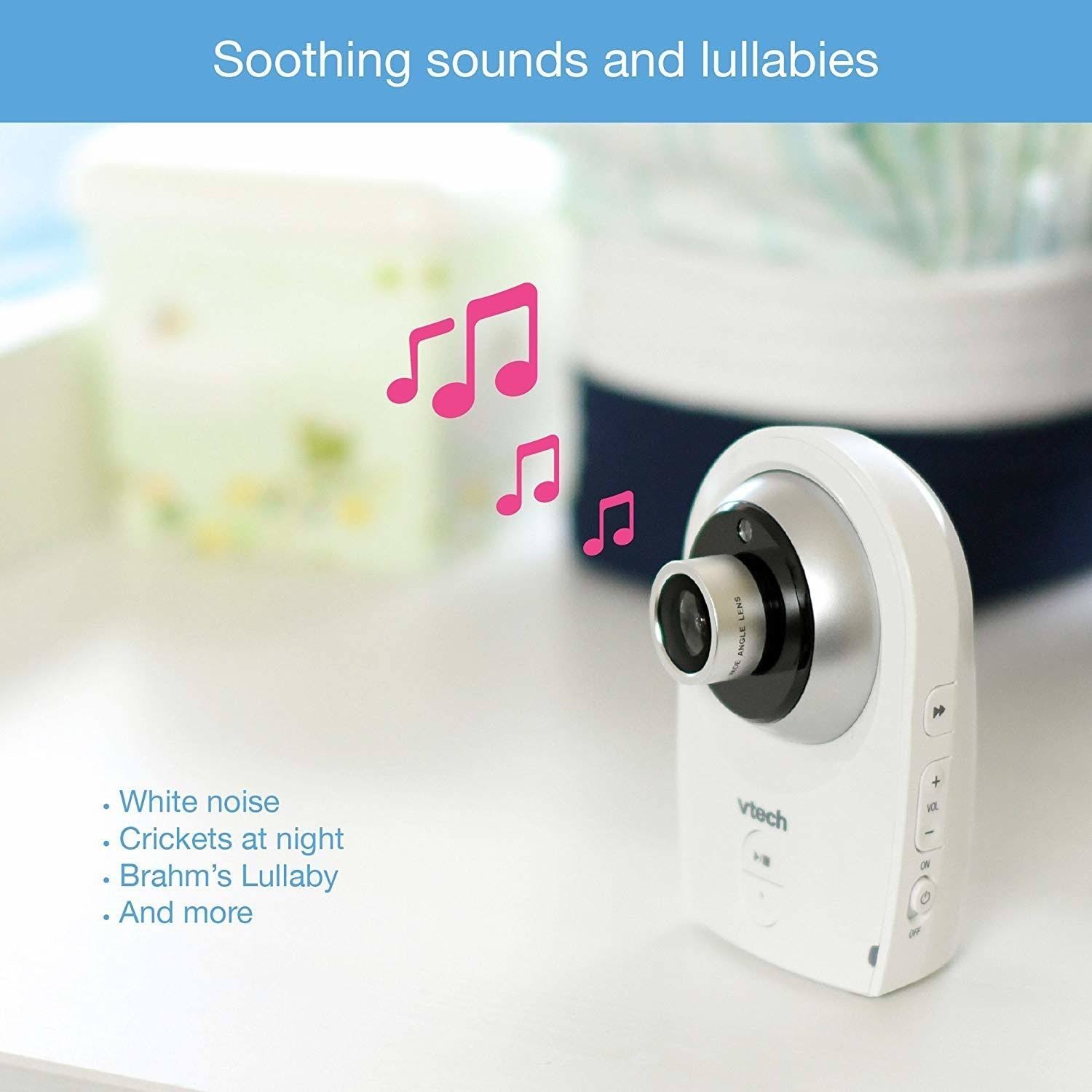 Vtech VM351 Video Baby Monitor with Interchangeable Wide Angle and