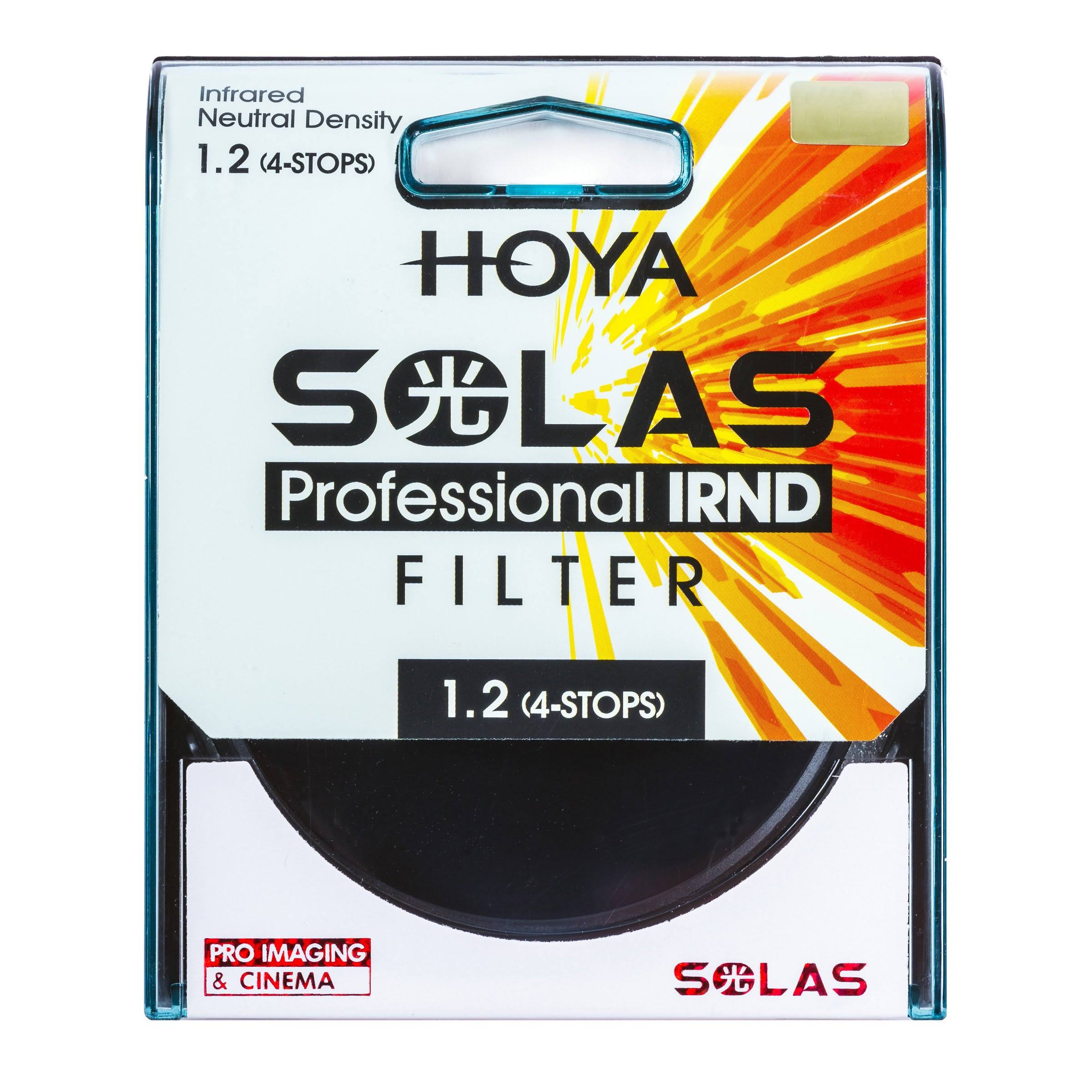 Hoya Solas IRND 1.2 52mm Infrared Neutral Density Filter WGL03