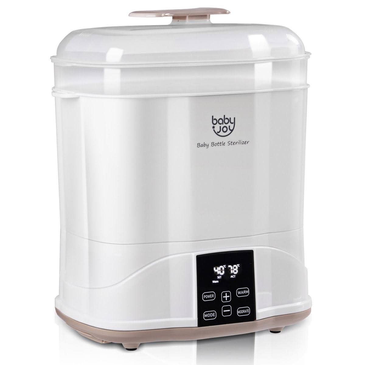 Costway Baby Bottle Electric Steam Sterilizer with LED Monitor