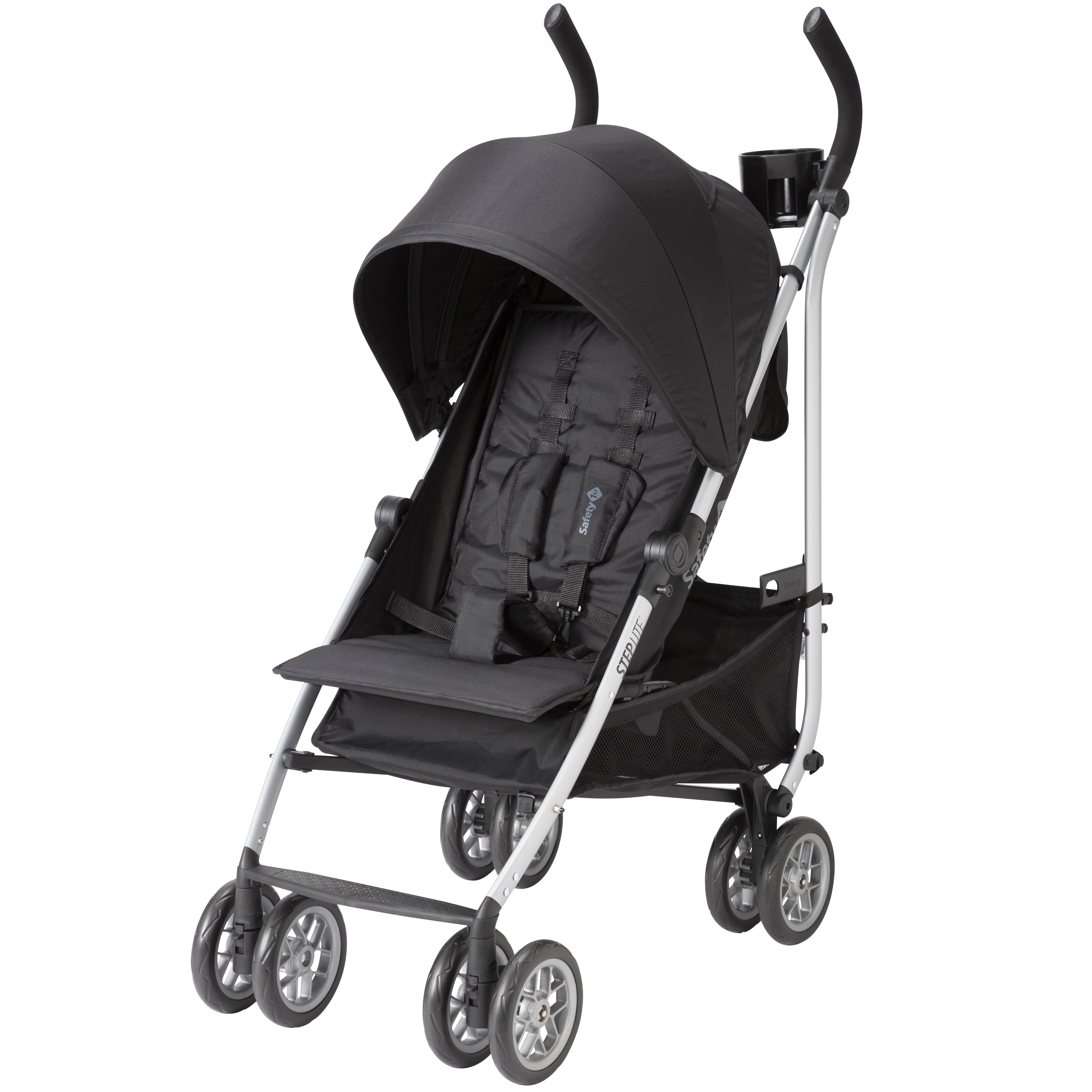Safety 1st Step Lite Compact Stroller, Back to Black WGL03