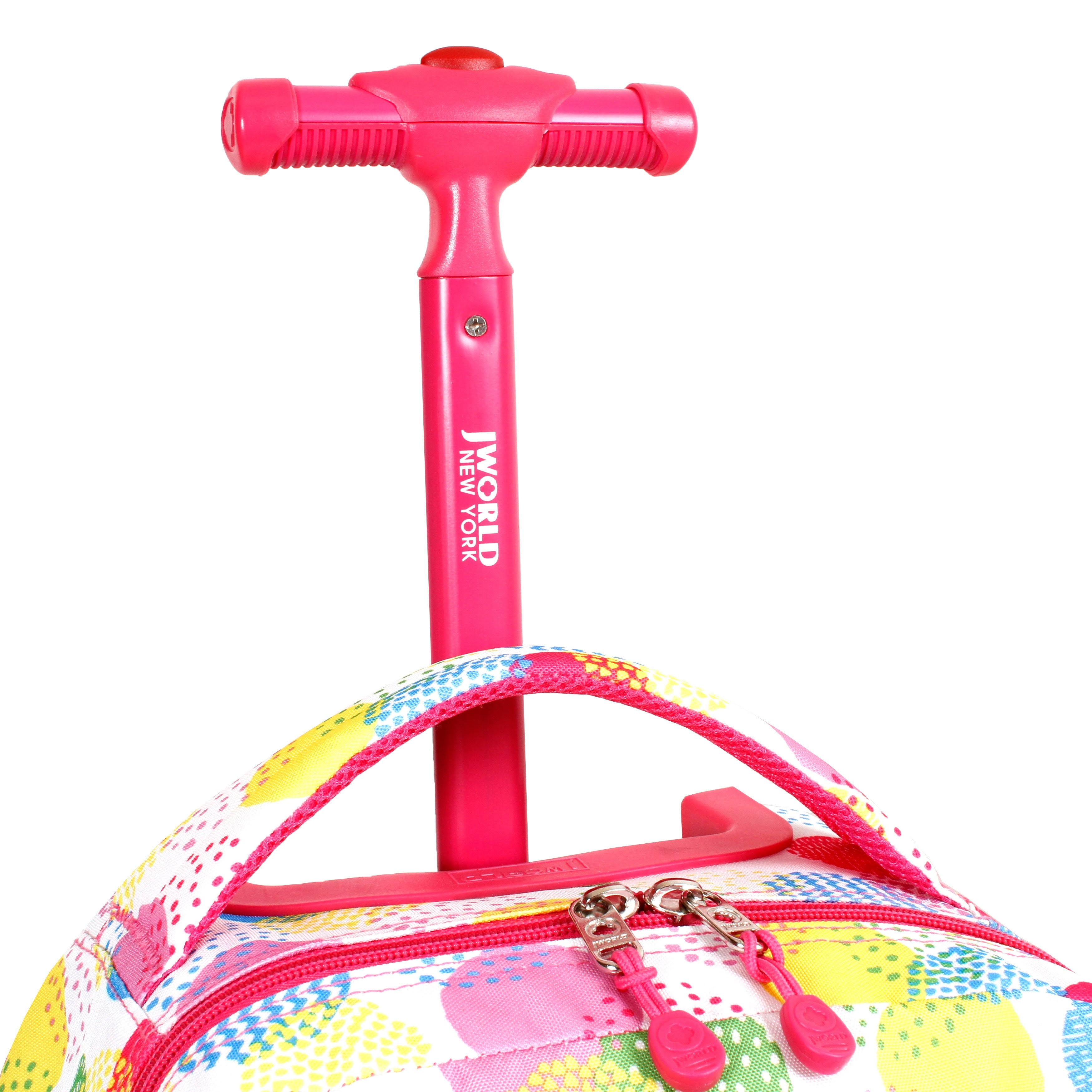 J World Sunny Speckle Rolling Backpack WGL03