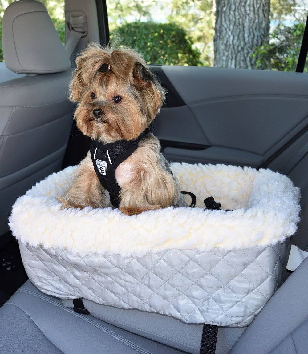 Snoozer Black Pet Car Seat Console Lookout, Large WGL03