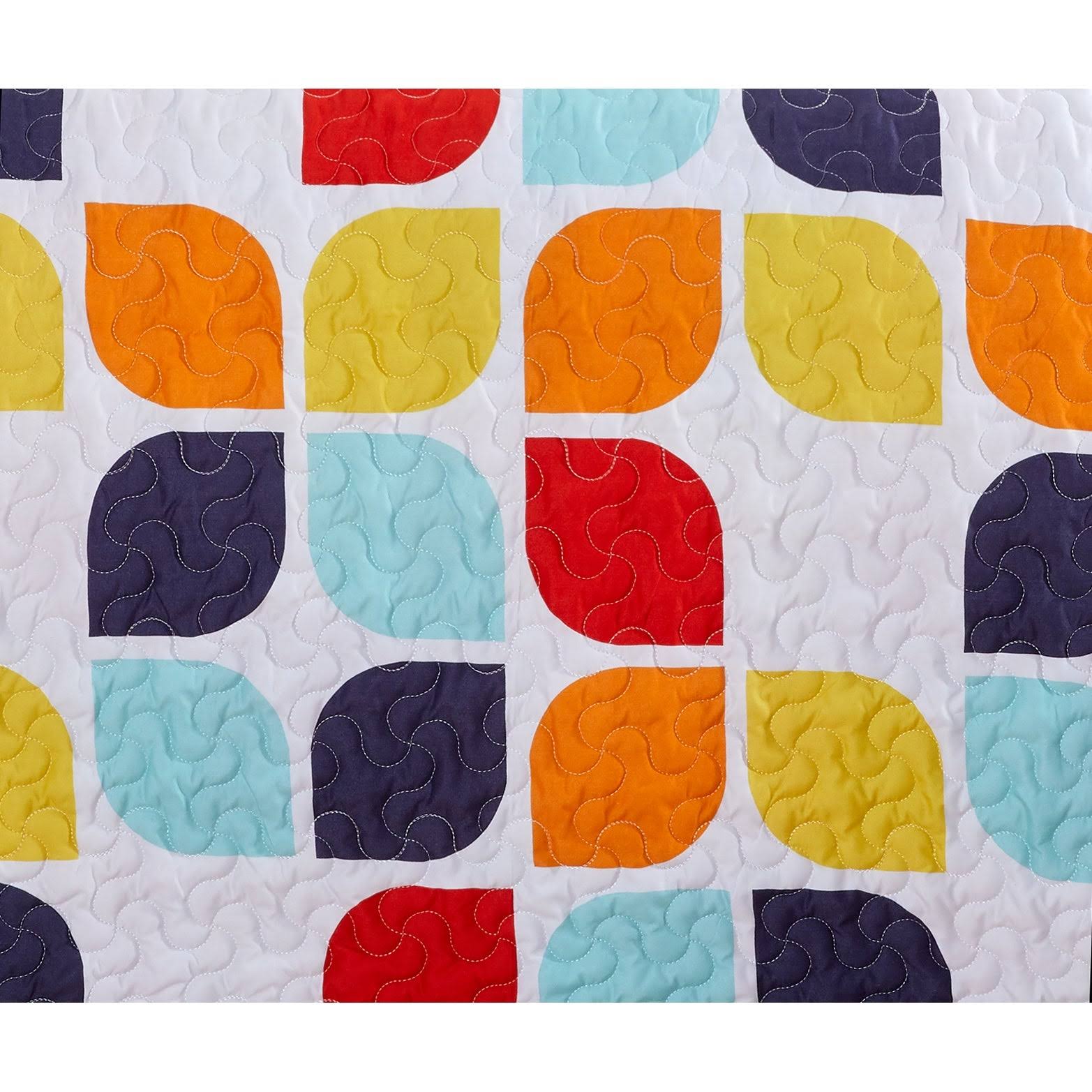 Seventies Quilt Set Christopher Knight Collection Full Queen WGL03