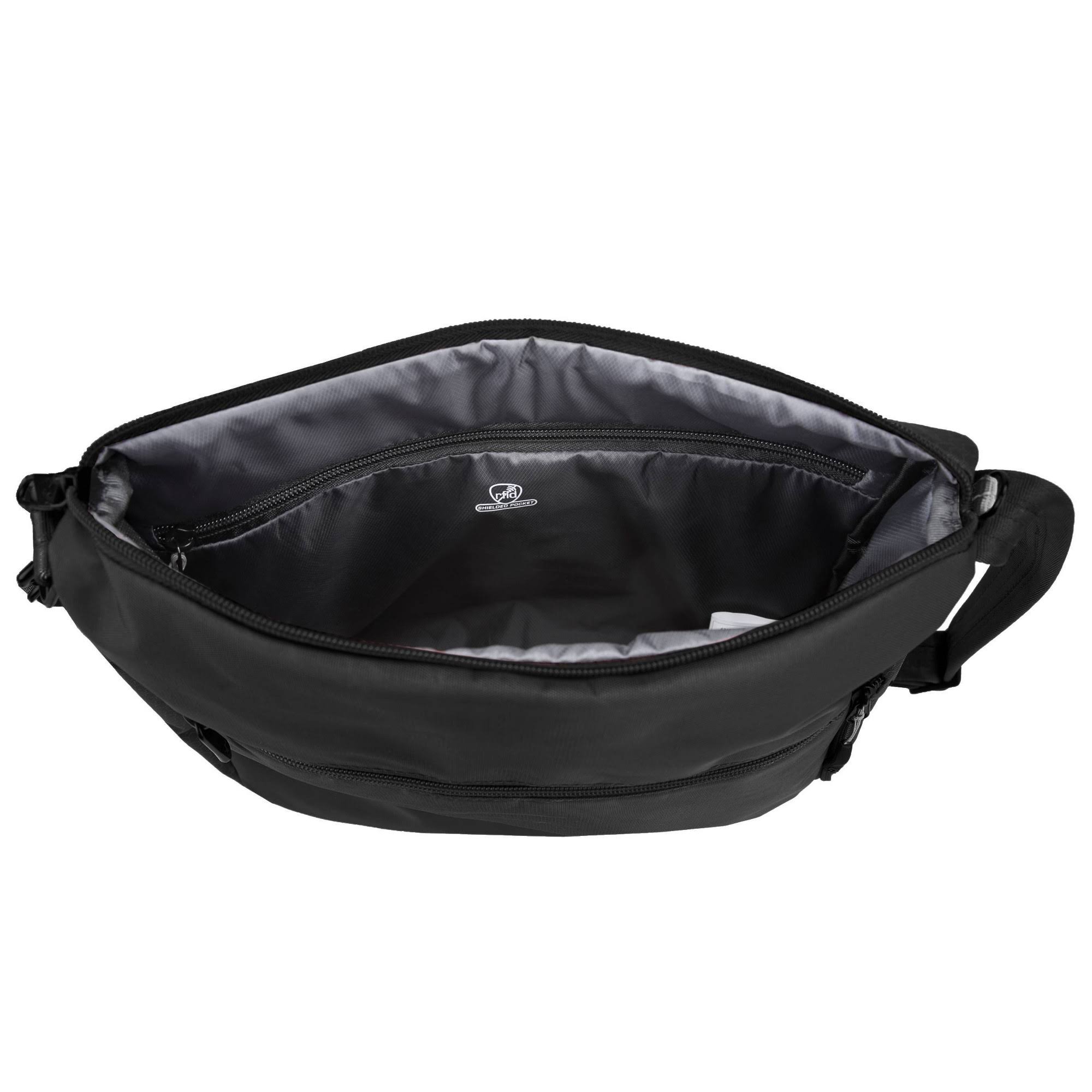 Travelon AntiTheft Active Medium Crossbody Bag, Black WGL03