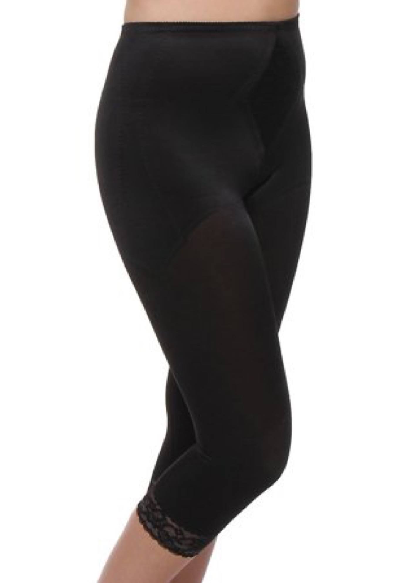 Rago Capri Shaper/Pant Liner Medium Shaping Black WGL03