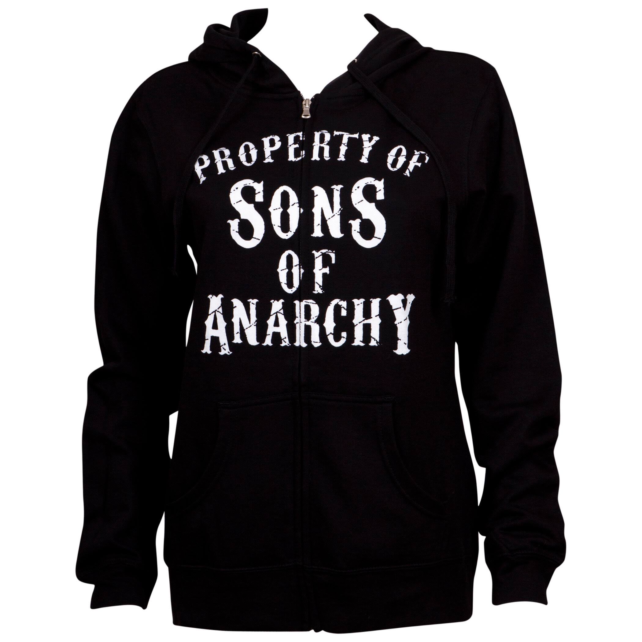 Sons of Anarchy Juniors Hoodie Black WGL03