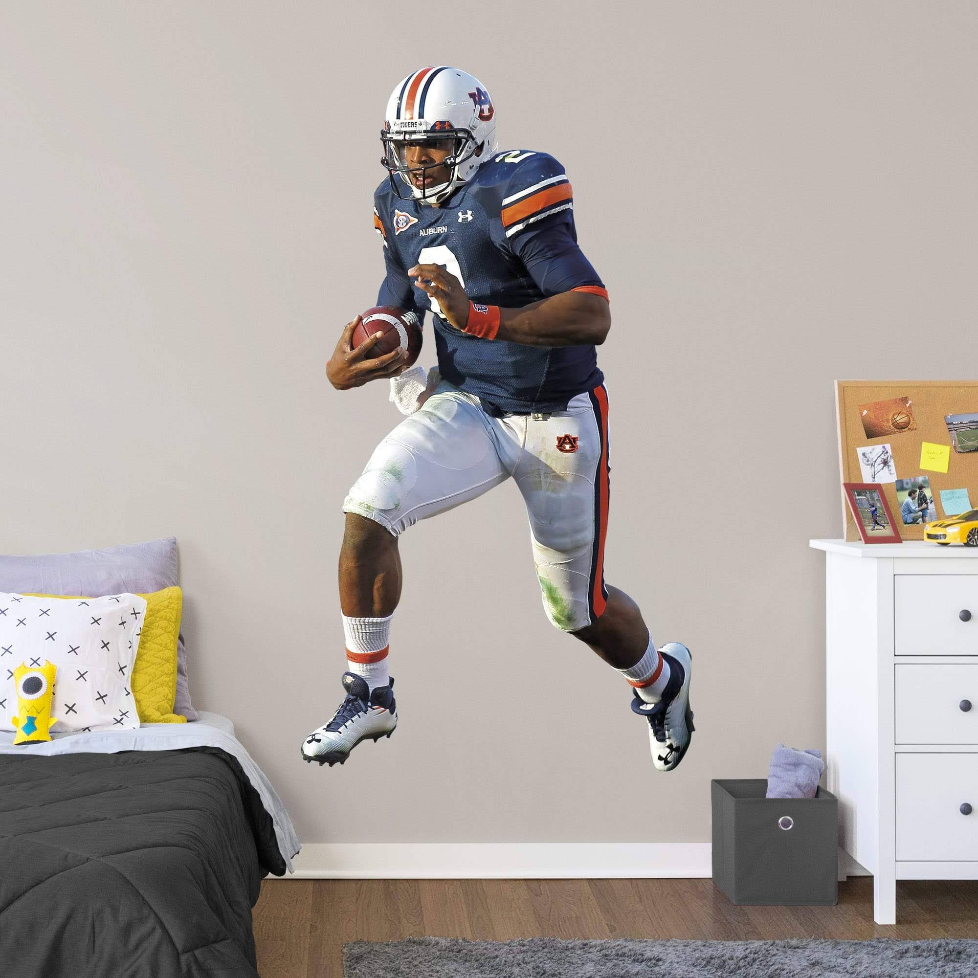 Fathead Cam Newton Auburn Life Size Officially Licensed Removable Wall Decal Wgl 03 