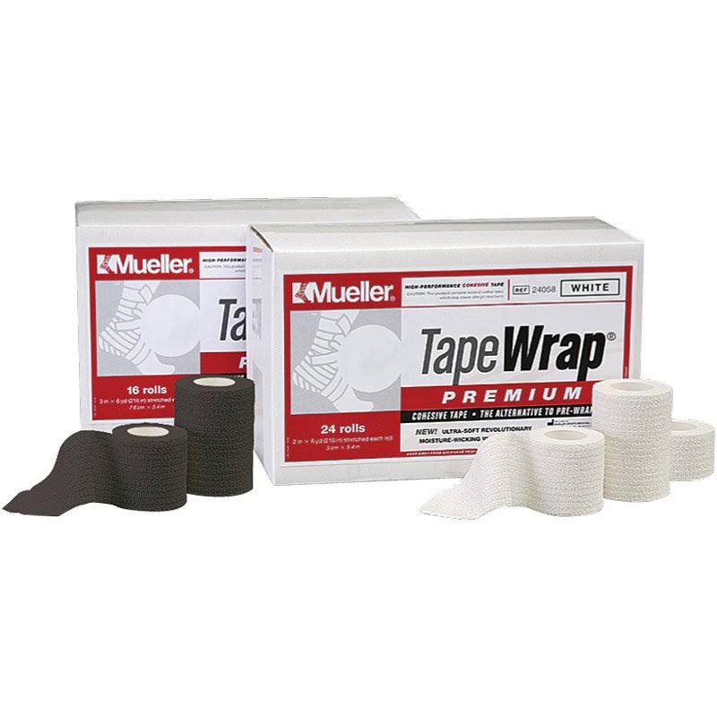Mueller Tape Wrap Premium 2 inch Black WGL03