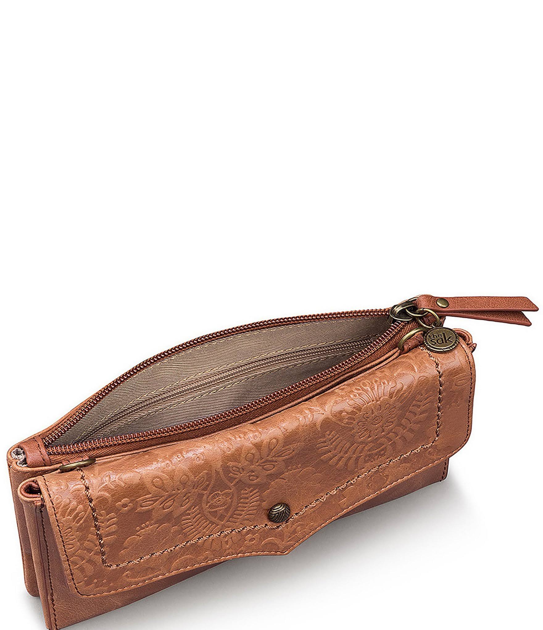 The Sak Ventura Multi Compartment Smartphone Crossbody, Tobacco Floral