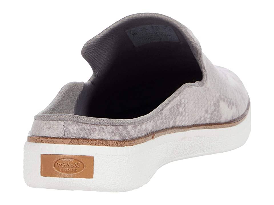 Dr. Scholl&s Women&s Sink in Mules Soft Grey Snake WGL03