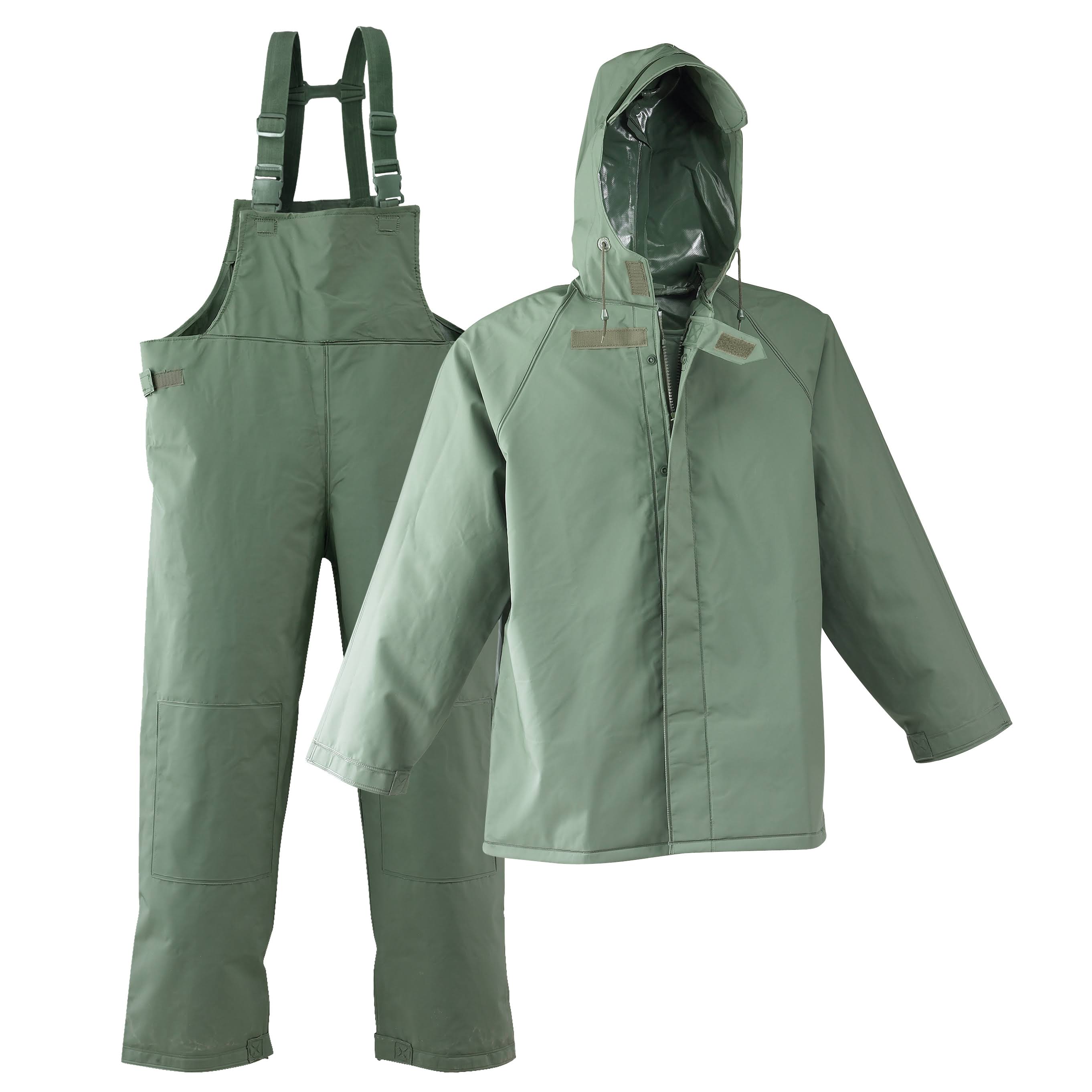Galeton 7954 Repel Rainwear 50 Mil PVC 3Layer Fisherman&s Rain Suit