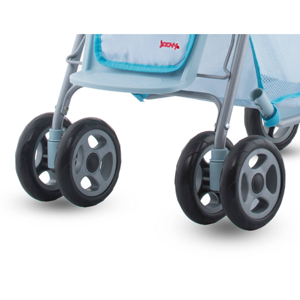 Joovy Toy 3Doll Caboose Folding Pretend Play Children Tandem Stroller