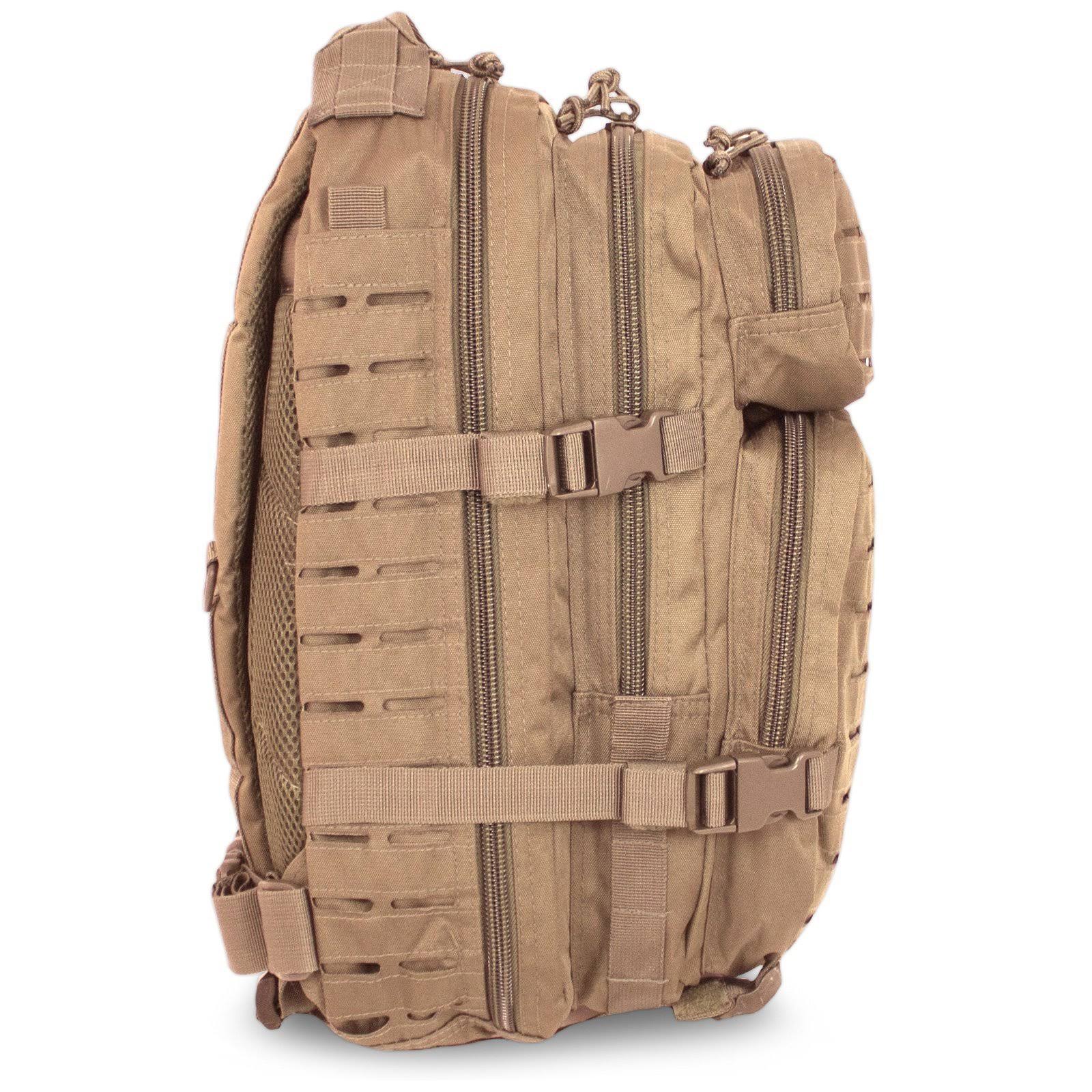 Mil Tec Us Assault Pack Large Laser Cut Olive Wgl