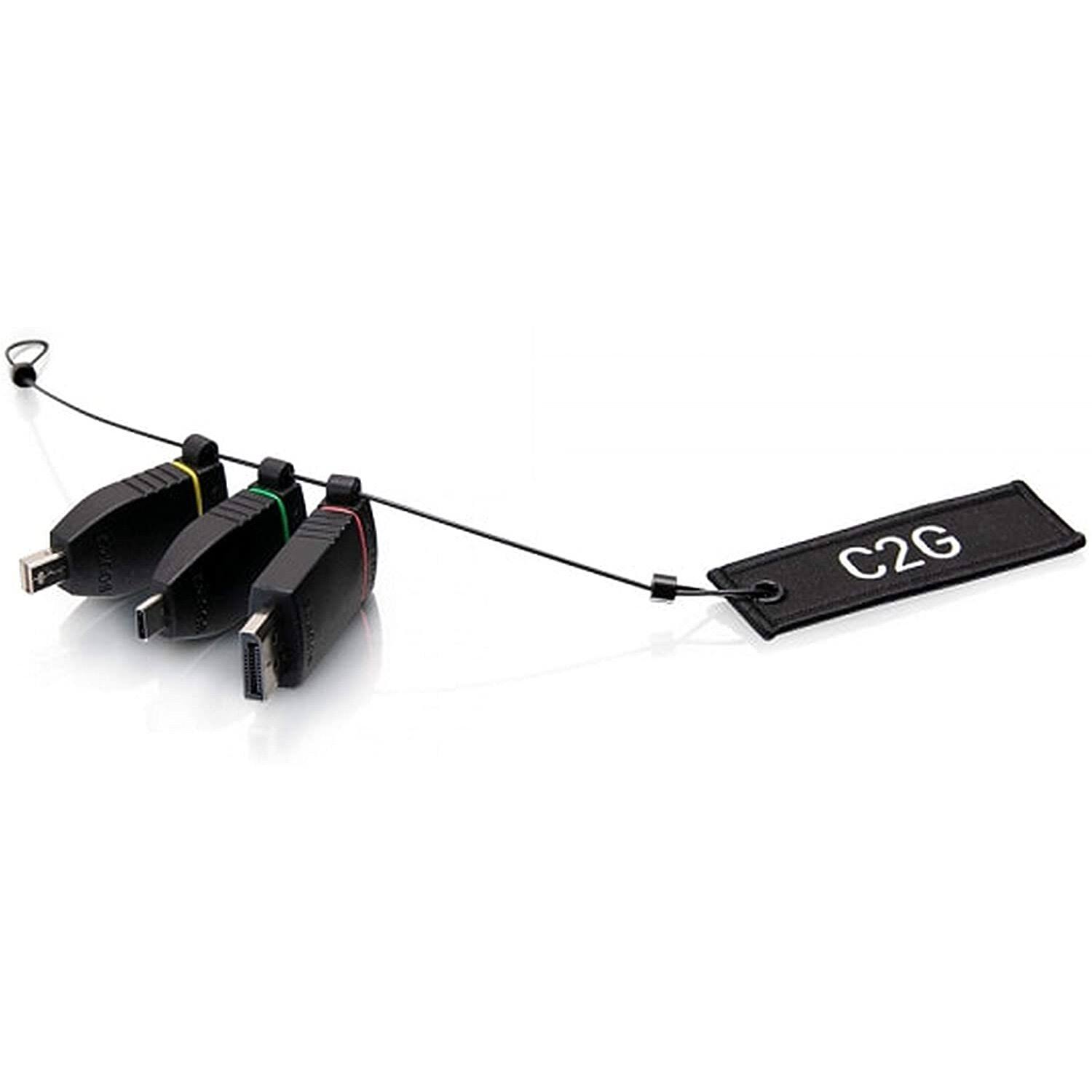 C2G Universal Adapter Ring with Color Coded Connectors Video / audio