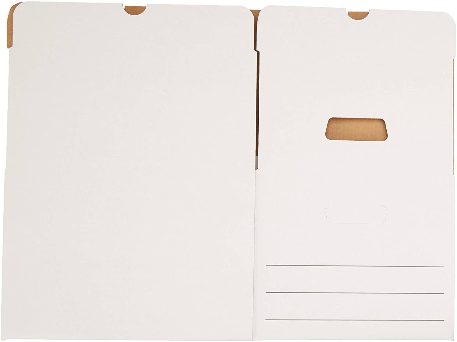 AmazonBasics Medium Duty Storage Filing Box with LiftOff Lid Pack of